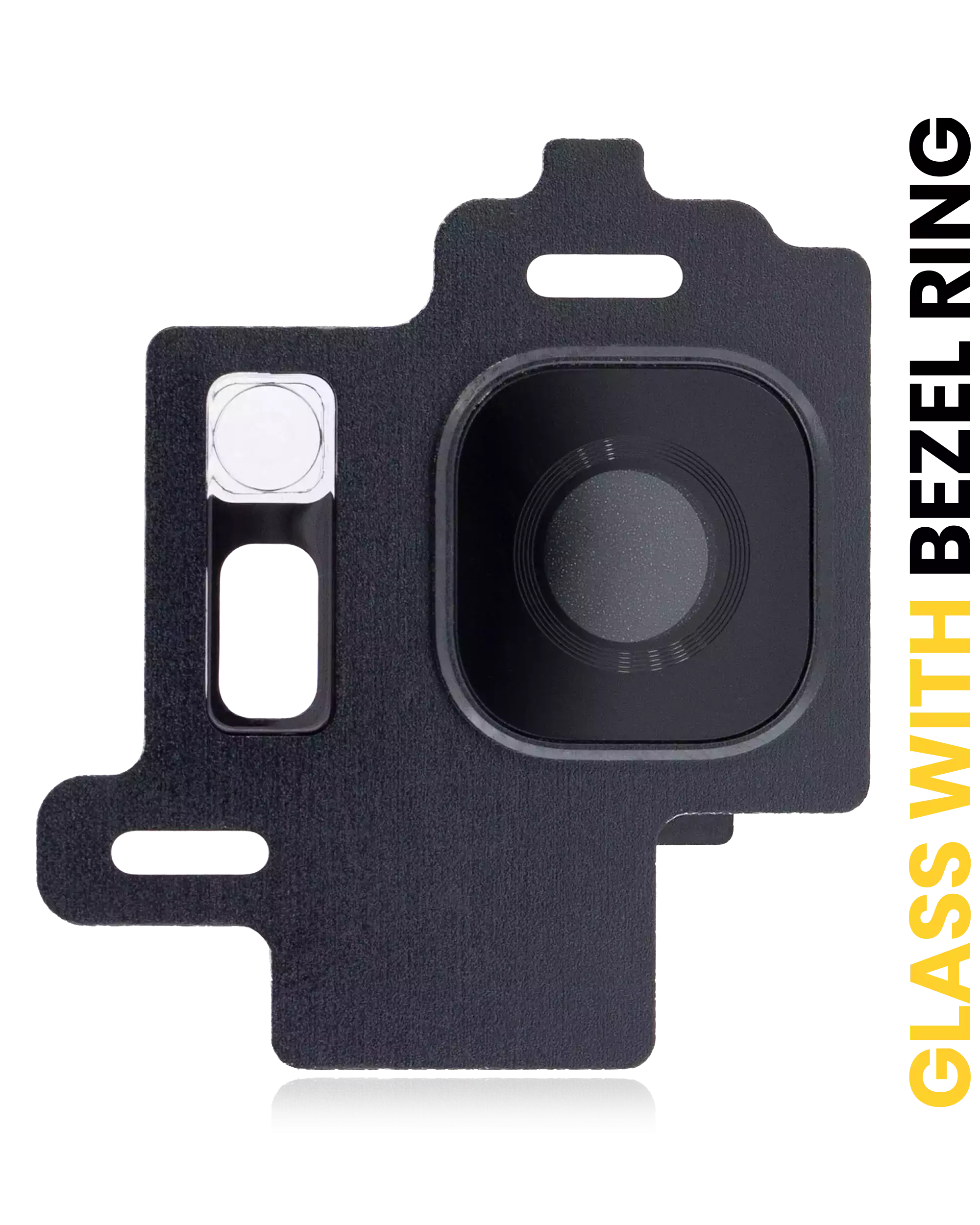 Rear Camera Lens with Bezel Ring for Samsung Galaxy S8 (Midnight Black)