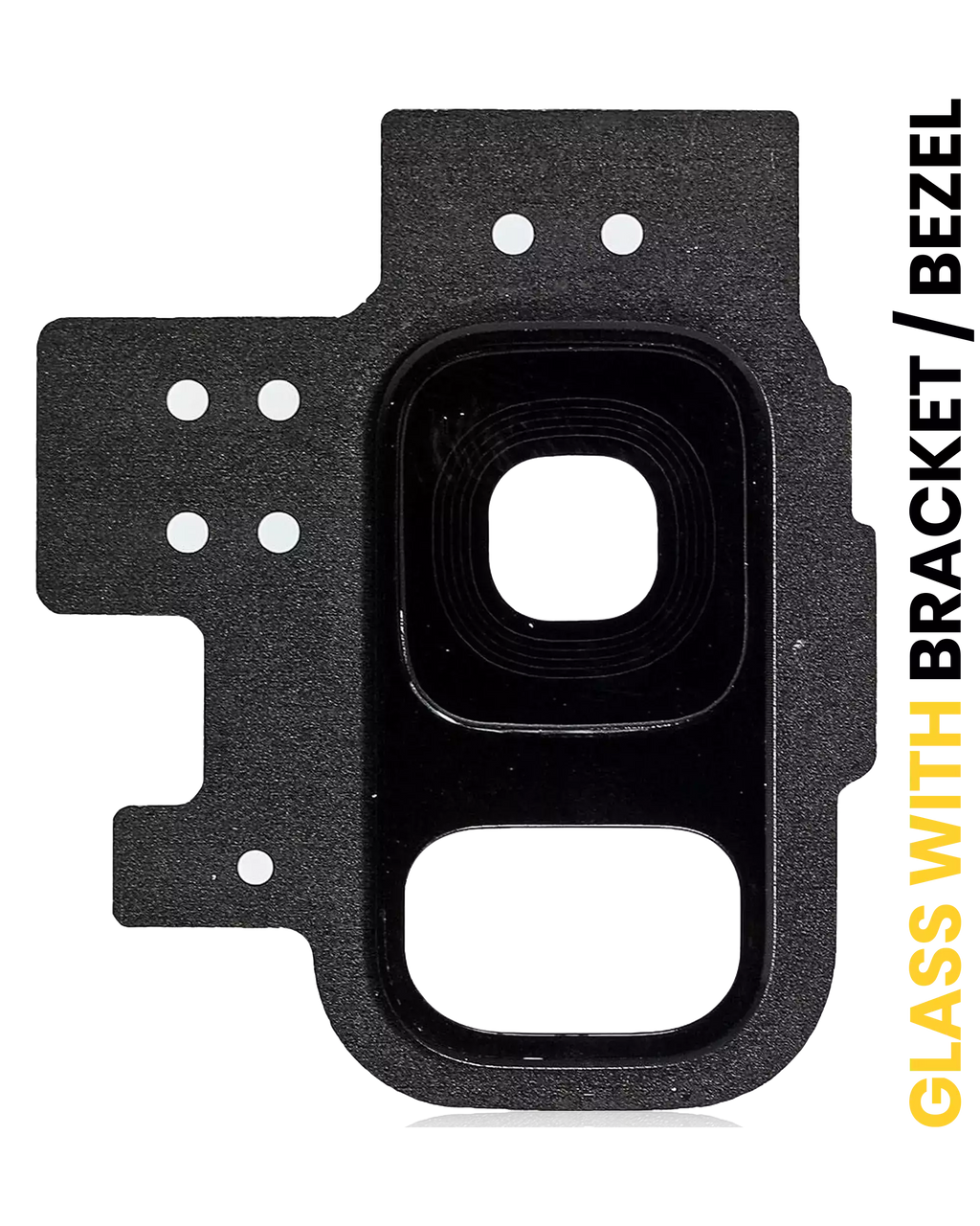 Rear Camera Lens with Holder and Frame for Samsung Galaxy S9 (Midnight Black)