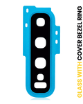 Rear Camera Lens with Bezel for Samsung Galaxy S10 (Prism Blue)