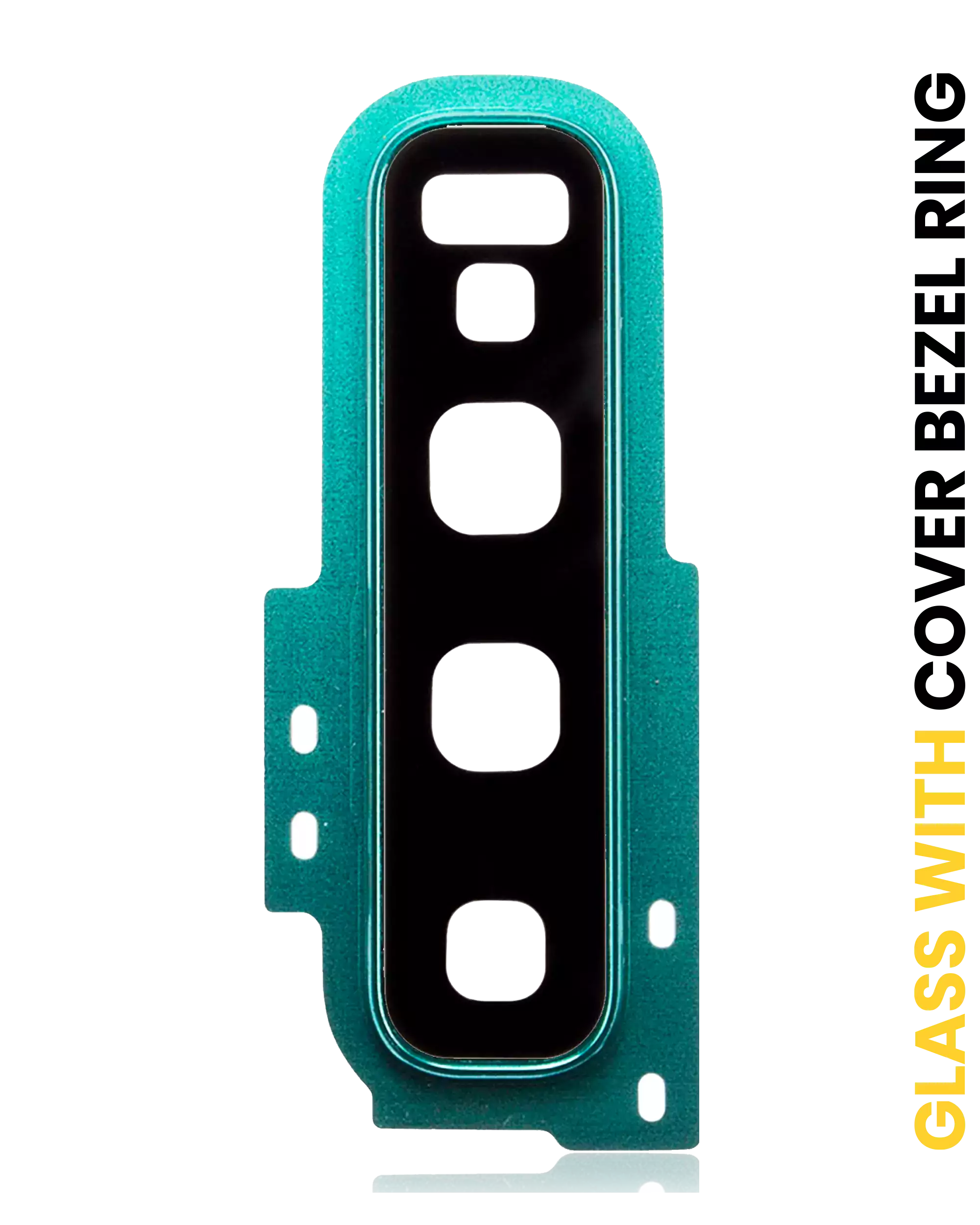 Samsung Galaxy S10 Kameralinse hinten mit Abdeckung & Rahmenring, Prism Green