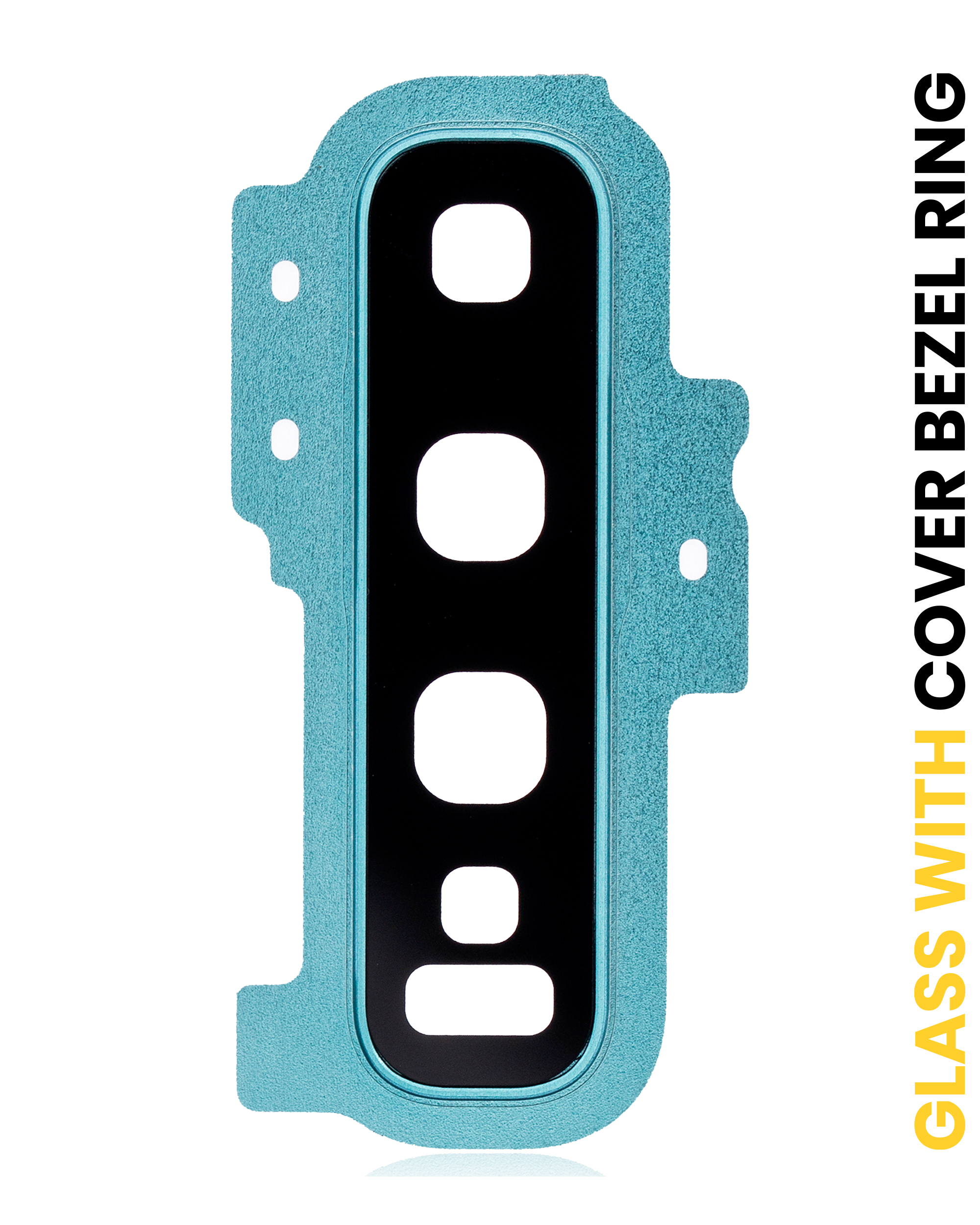 Kameralinse hinten mit Abdeckrahmen für Samsung Galaxy S10 Plus (Prism Green)