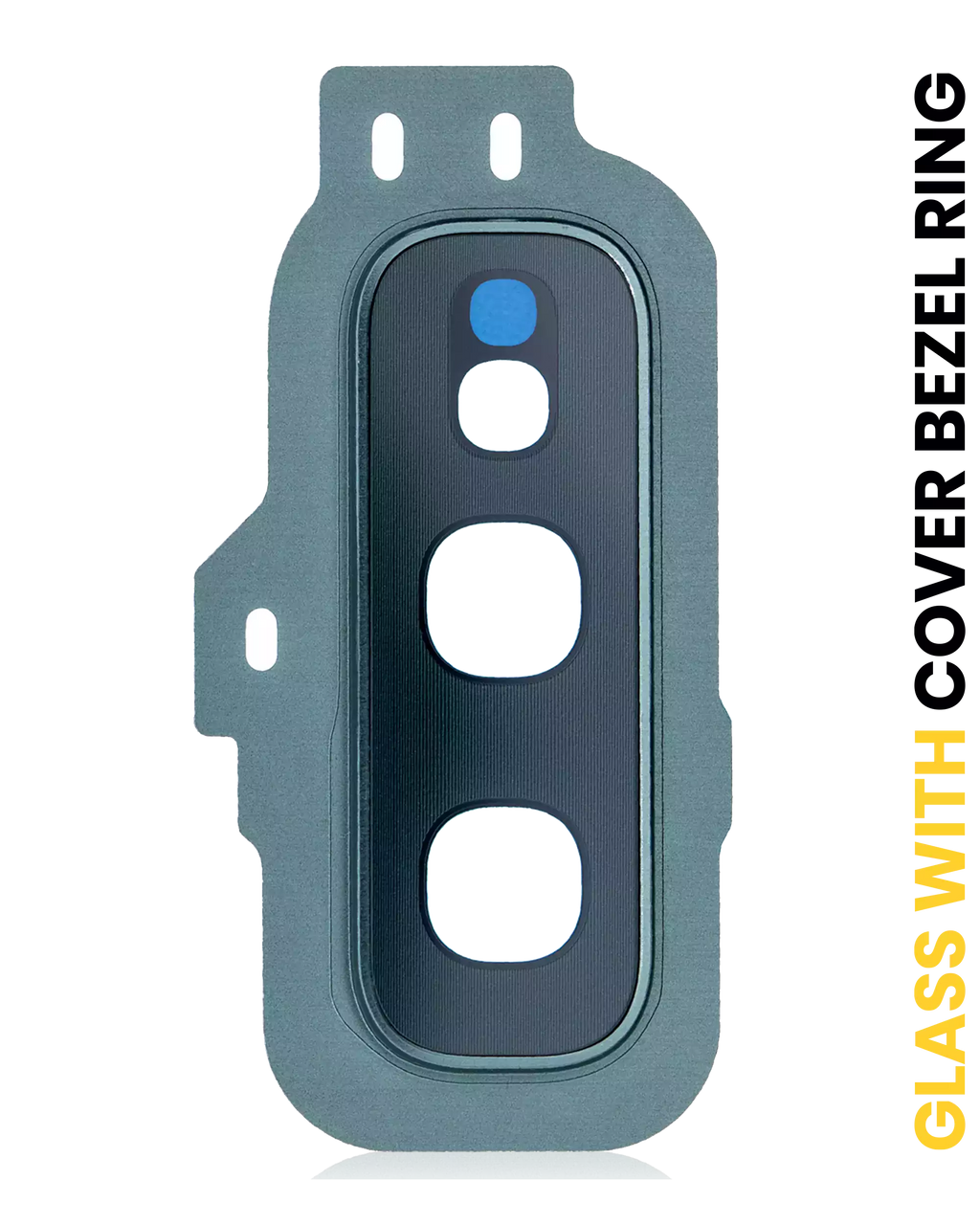 Rear camera lens with cover and aperture ring for Samsung Galaxy S10e (Prism Green)