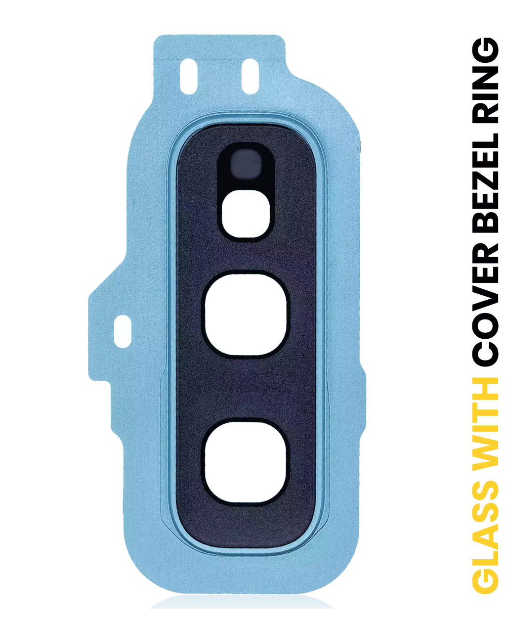 Rear Camera Lens with Cover and Frame Ring for Samsung Galaxy S10E (Prism Blue)