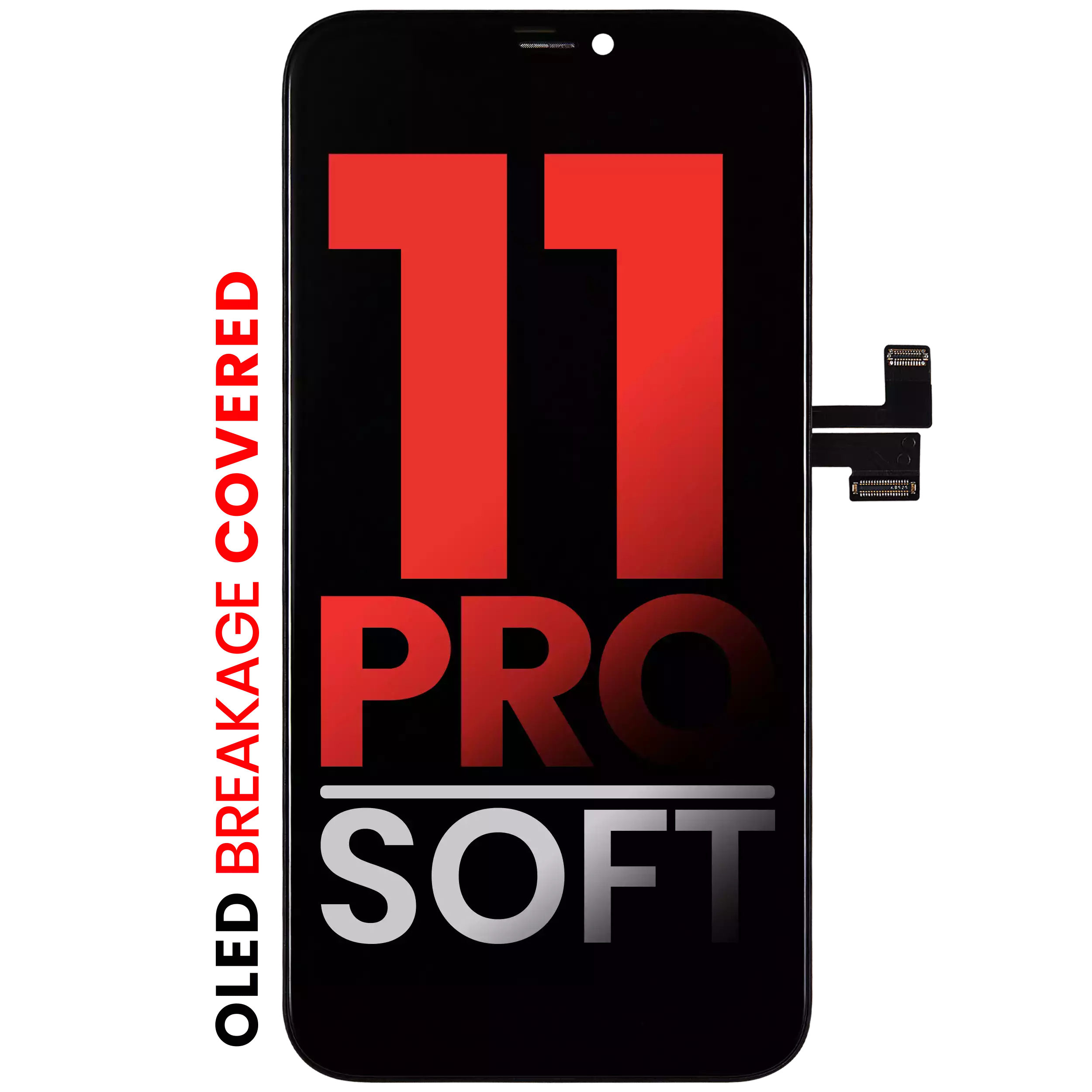 OLED-Display für iPhone 11 Pro (Aftermarket Pro: XO7 Soft)