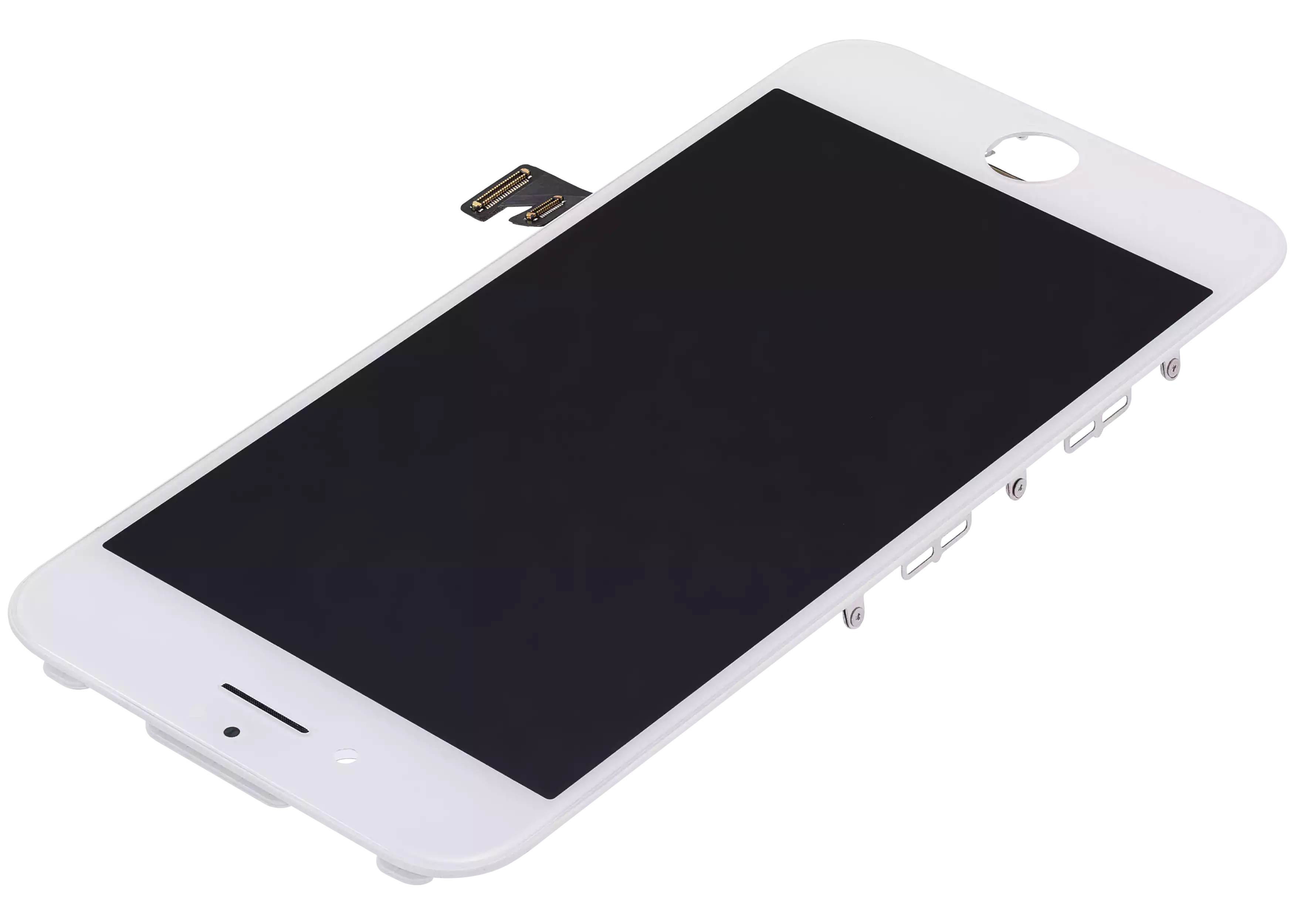 LCD-Display mit Stahlplatte für iPhone 7 (Refurbished) (Weiß)