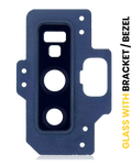 Kameraglas hinten mit Halterung und Einfassung für Samsung Galaxy Note 9 (Ocean