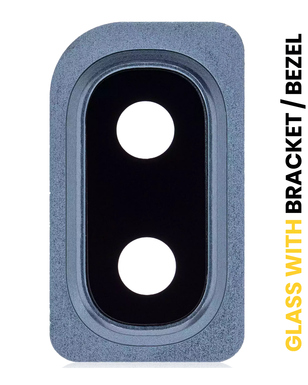 Kameralinse hinten mit Rahmen für Samsung Galaxy A10 (A105) Schwarz