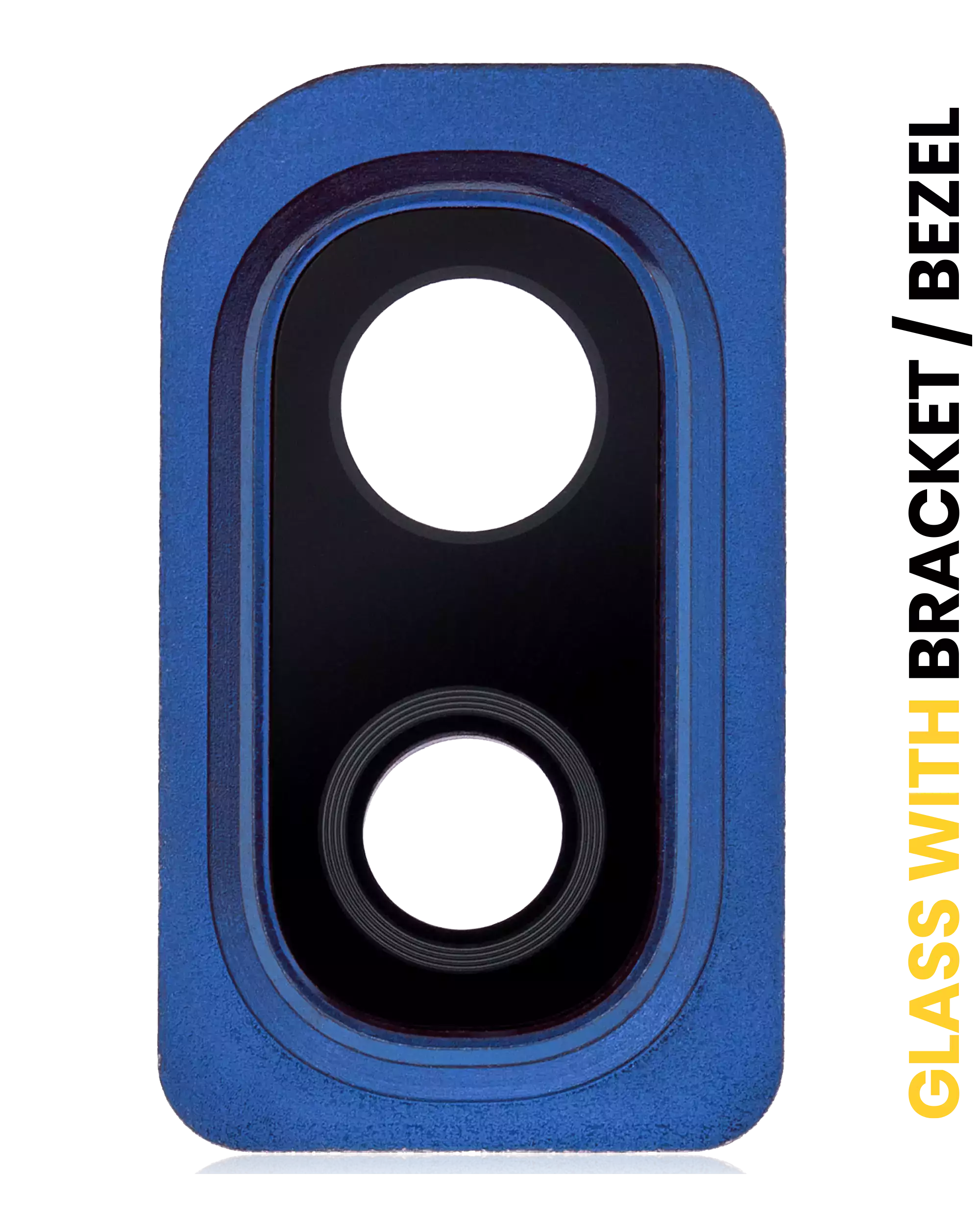 Kameralinse hinten mit Halterung/Rahmen für Samsung Galaxy A10 (A105/2019) (Blau)