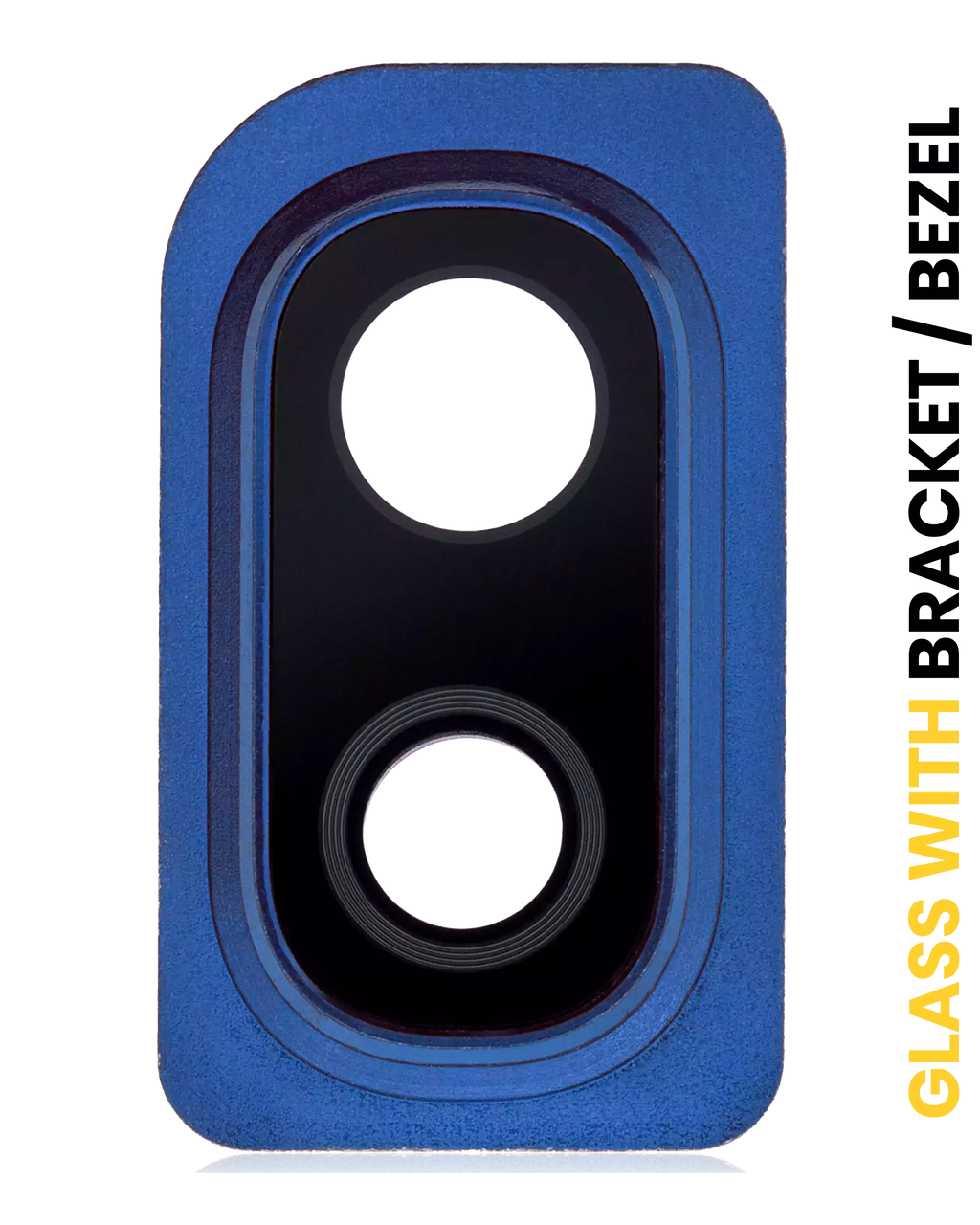 Kameralinse hinten mit Halterung/Rahmen für Samsung Galaxy A10 (A105/2019) (Blau)