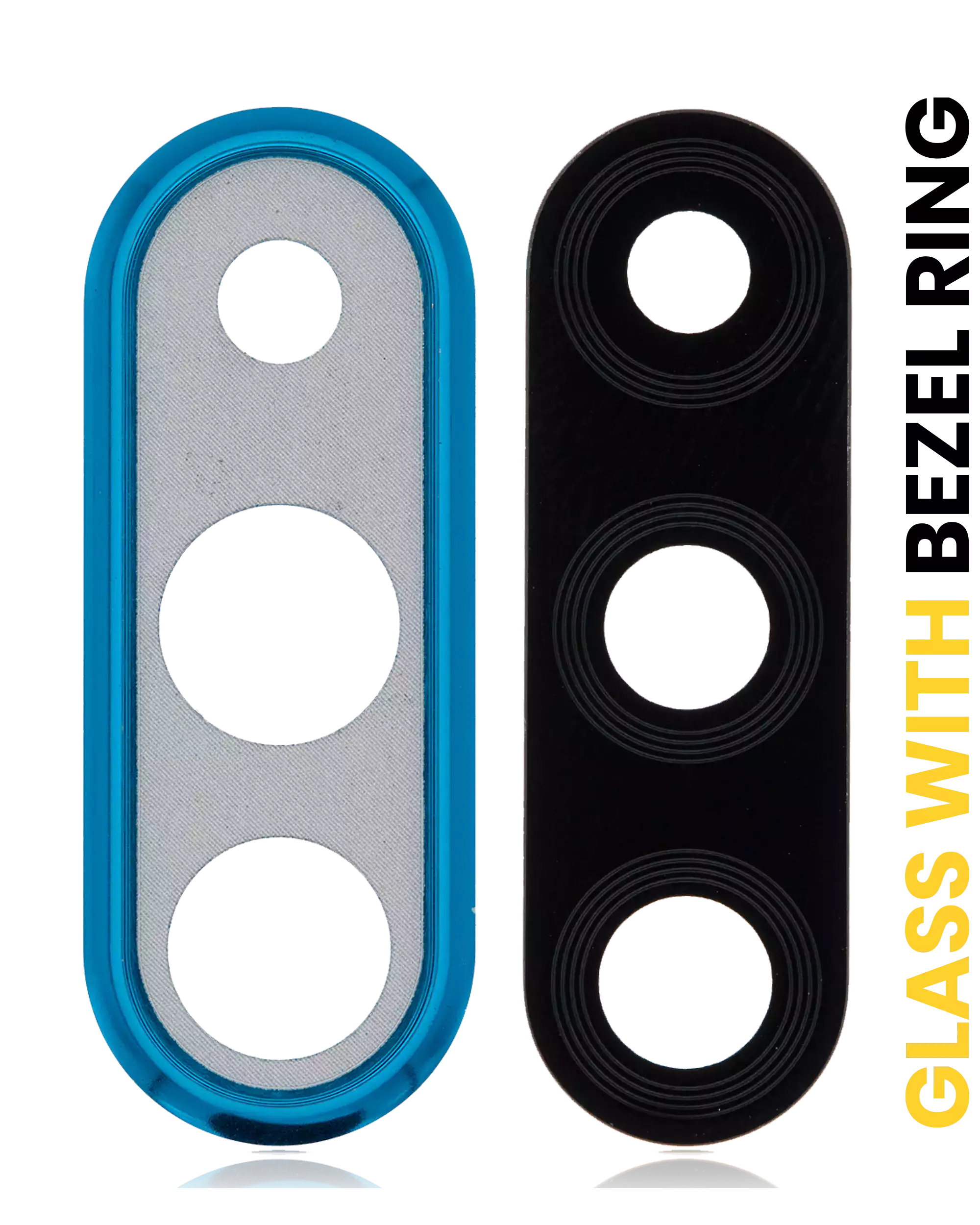 Kameralinse hinten mit Fassungsring für Huawei P30 Lite (Peacock Blue)