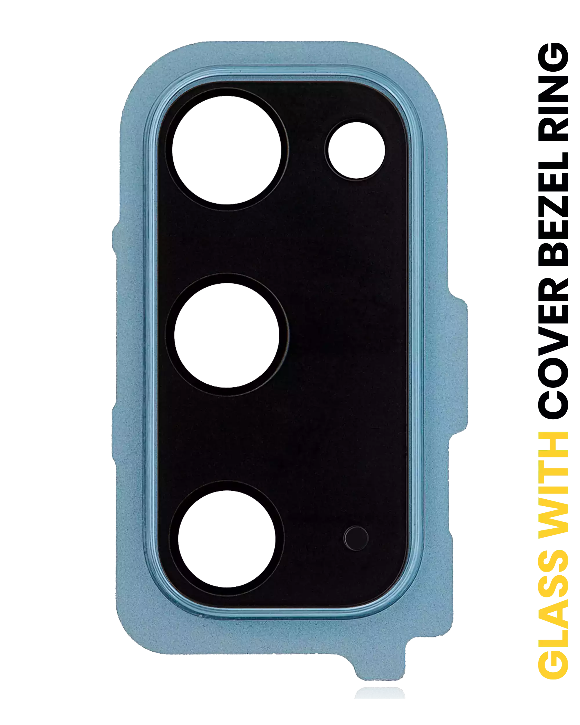 Rear Camera Lens with Cover and Bezel Ring for Samsung Galaxy S20 / S20 5G (Cloud Blue)
