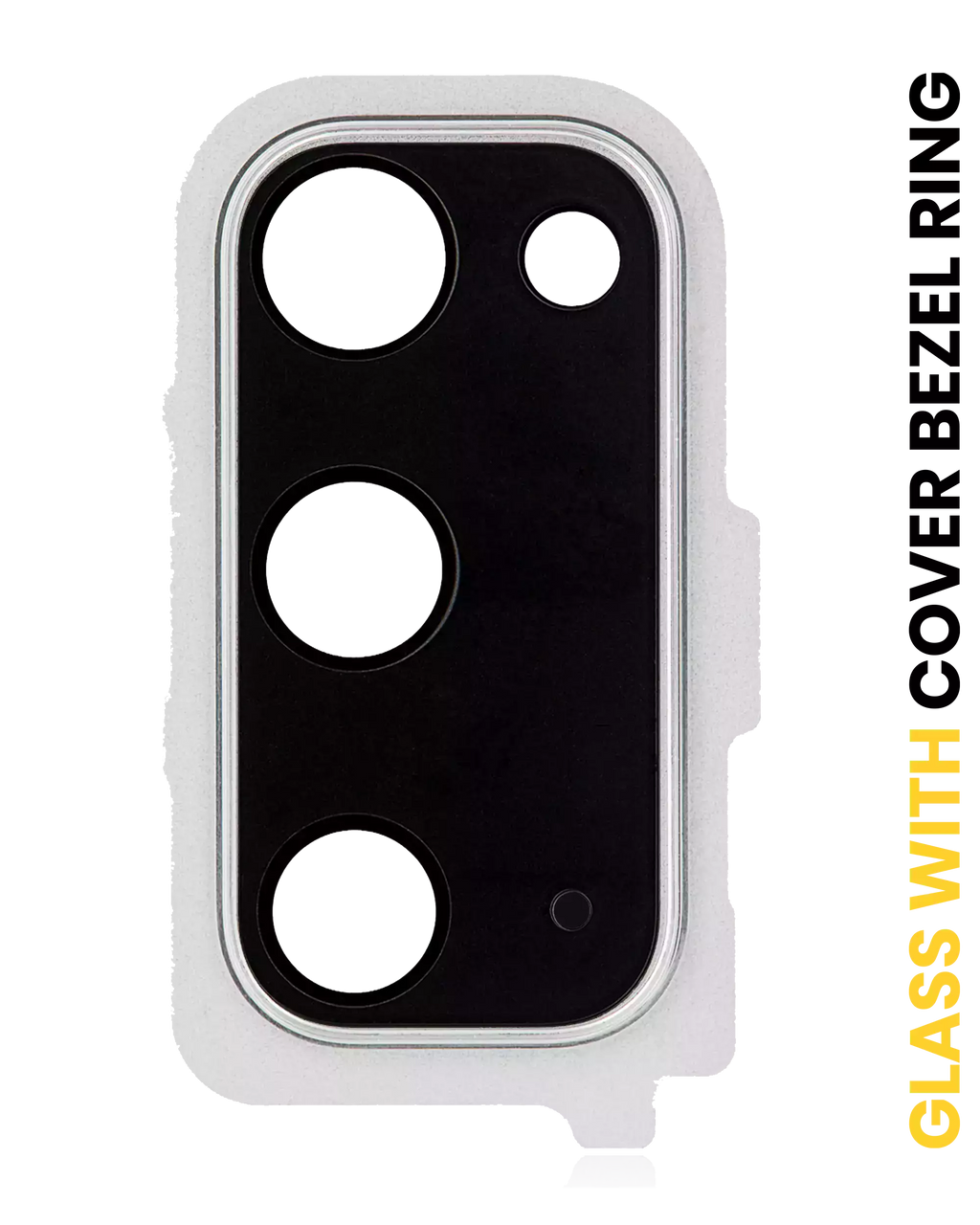 Rückkamera-Linsenabdeckung mit Rahmenring für Galaxy S20/5G (Cloud White)