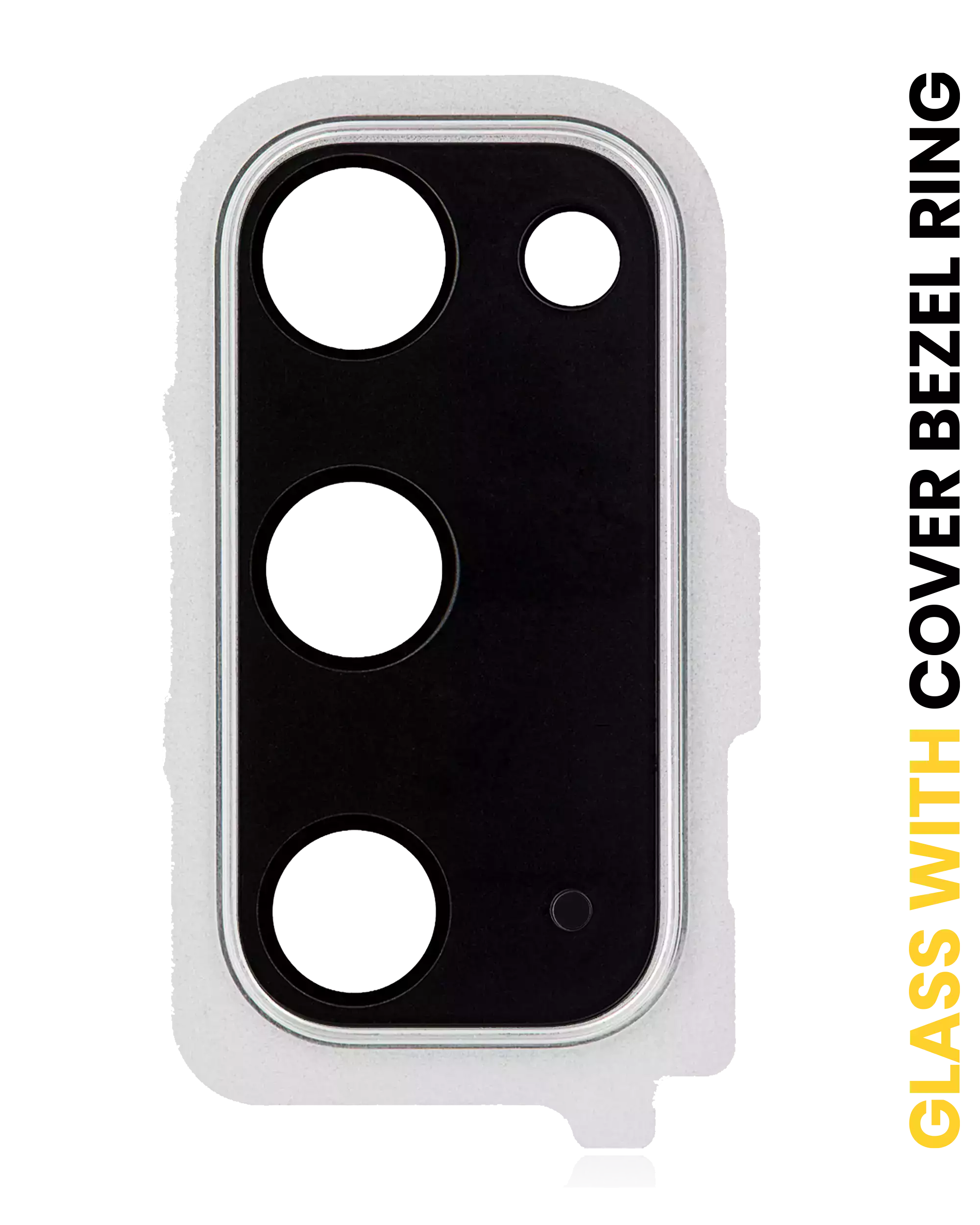 Rückkamera-Linsenabdeckung mit Rahmenring für Galaxy S20/5G (Cloud White)