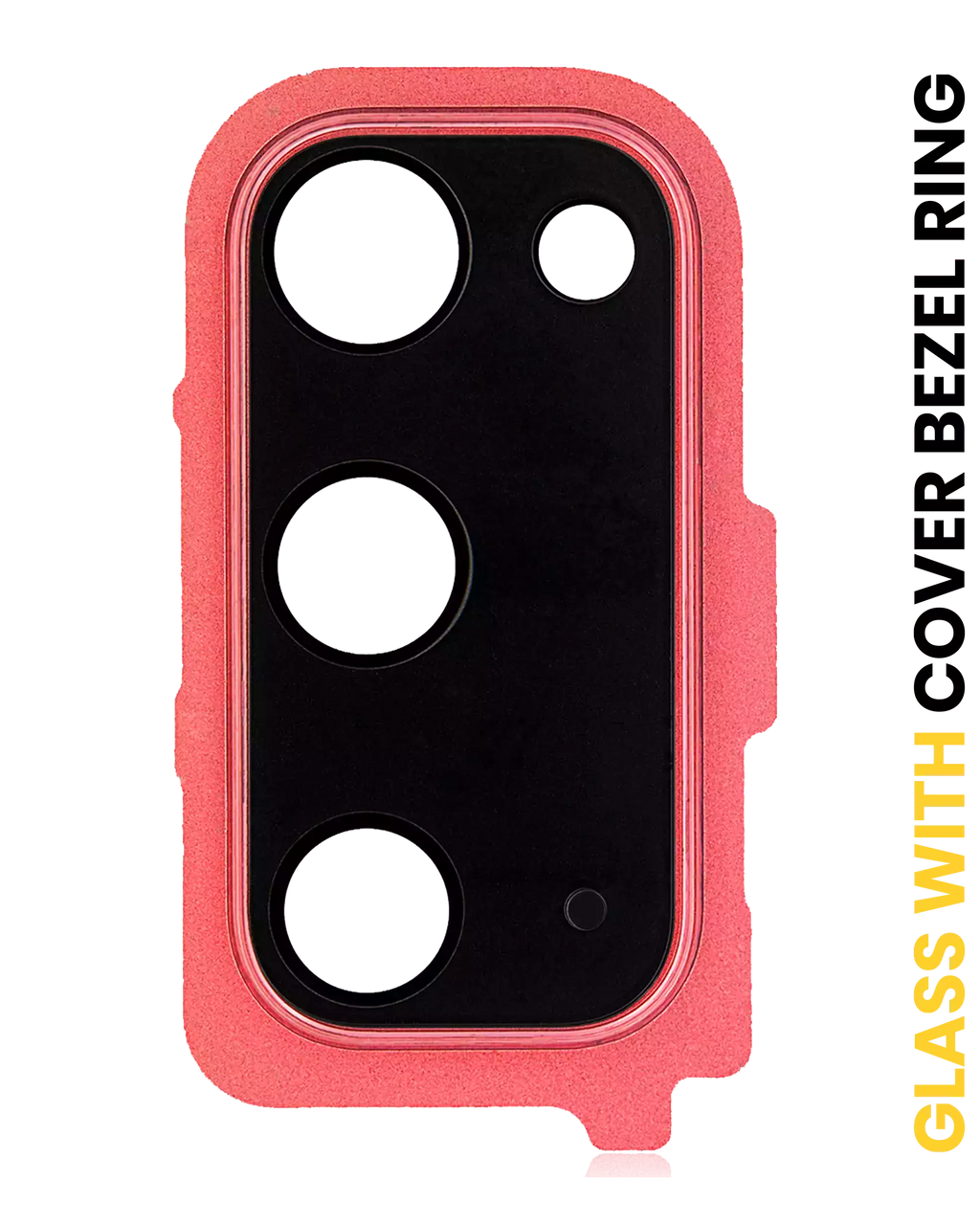Rear Camera Lens with Cover and Bezel Ring for Samsung Galaxy S20 / S20 5G (Red)