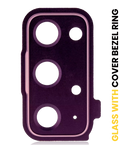 Camera Lens Rear with Bezel Ring for Samsung Galaxy S20 FE 4G / 5G (Violet)