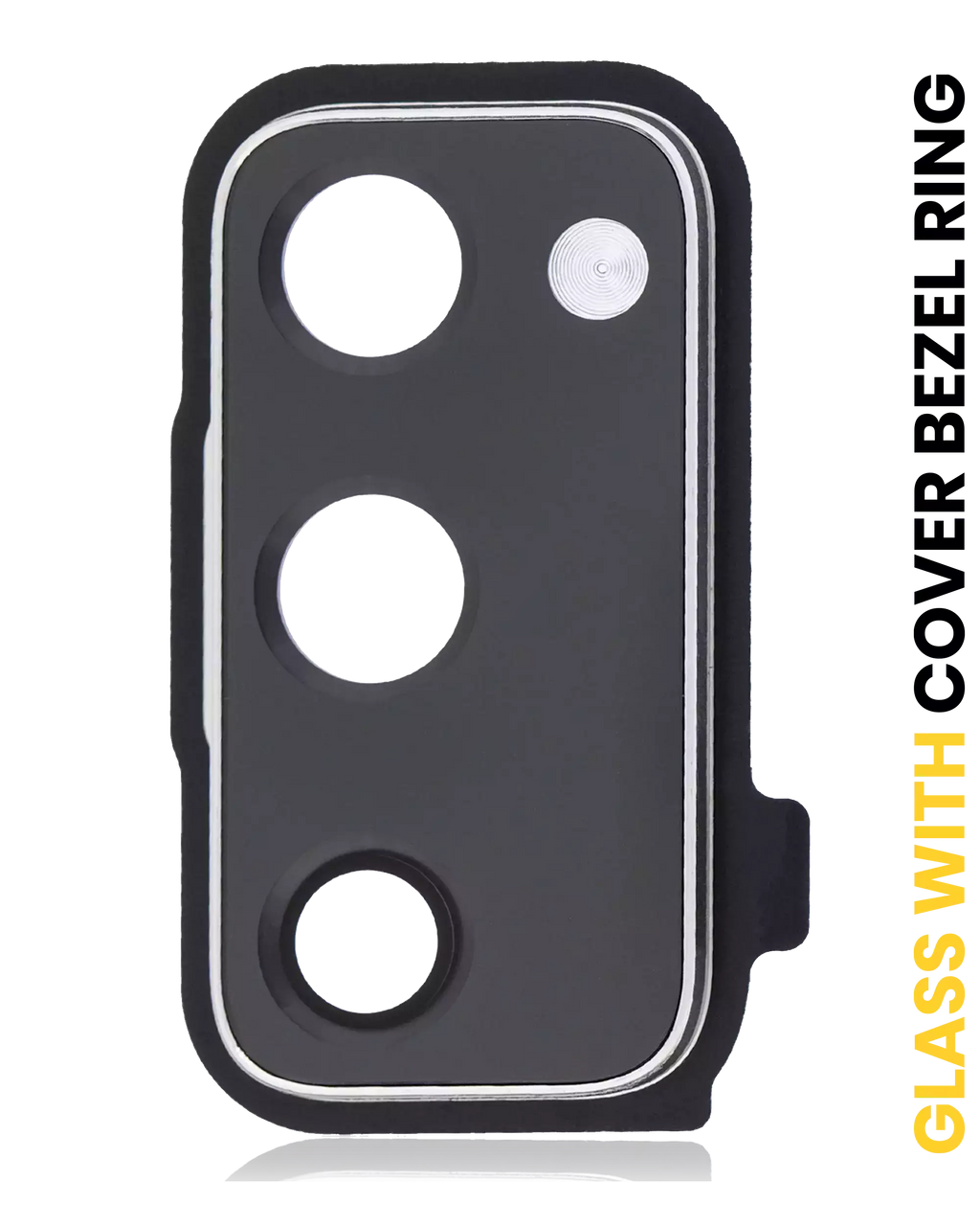 Rear Camera Lens Cover with Frame Ring for Samsung Galaxy S20 FE 5G (Cloudy White)