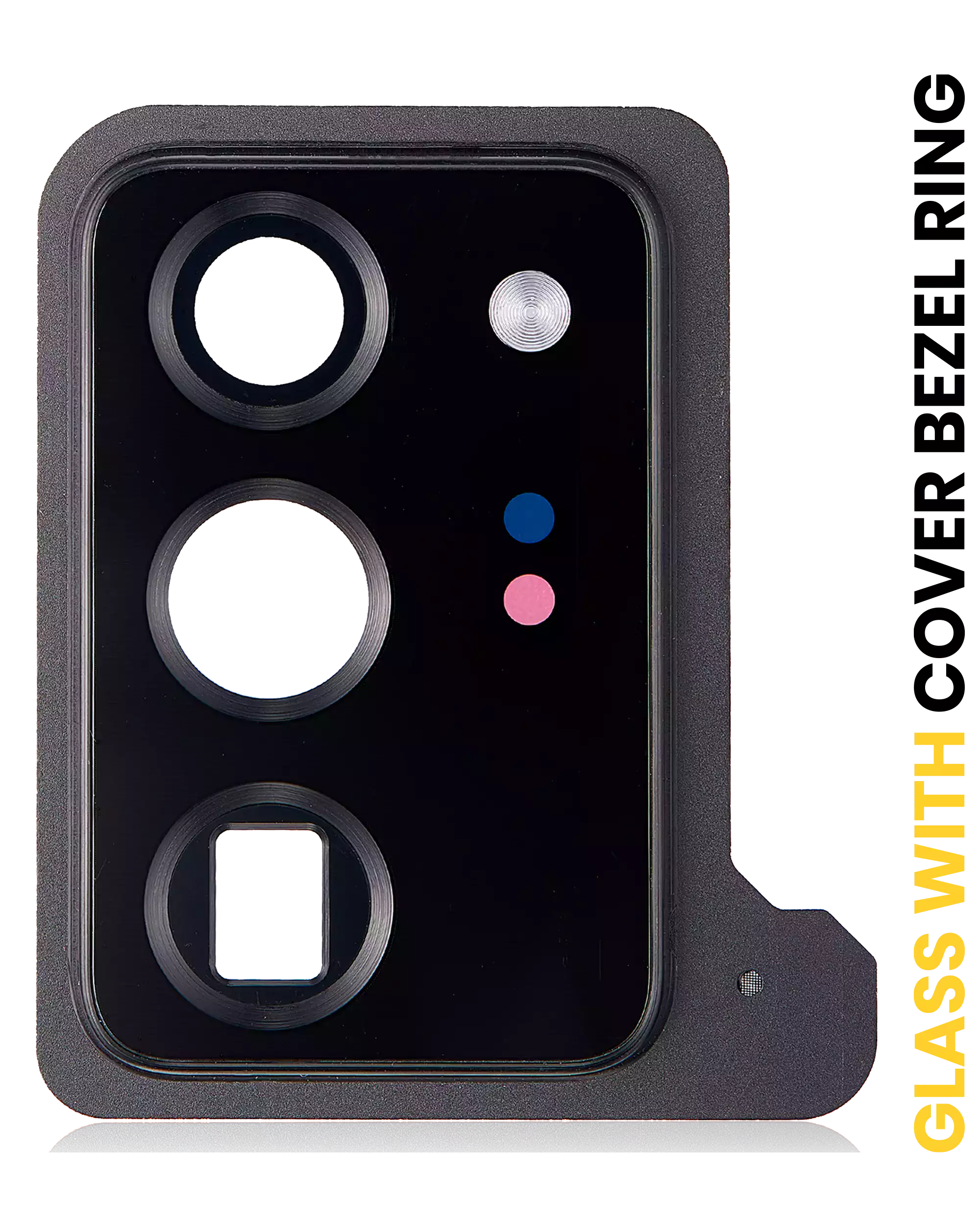 Samsung Note20 Ultra Kameralinse hinten + Abdeckring (Mystic Black)