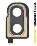 Samsung Galaxy Z Flip 4G/5G Kameralinse hinten mit Halterung Mirror Gold