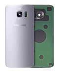 Back Cover for Samsung Galaxy S7 Edge (Service Pack) (Titanium Silver)