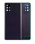 Samsung Galaxy A71 Backcover mit Kameralinse Service Pack Schwarz