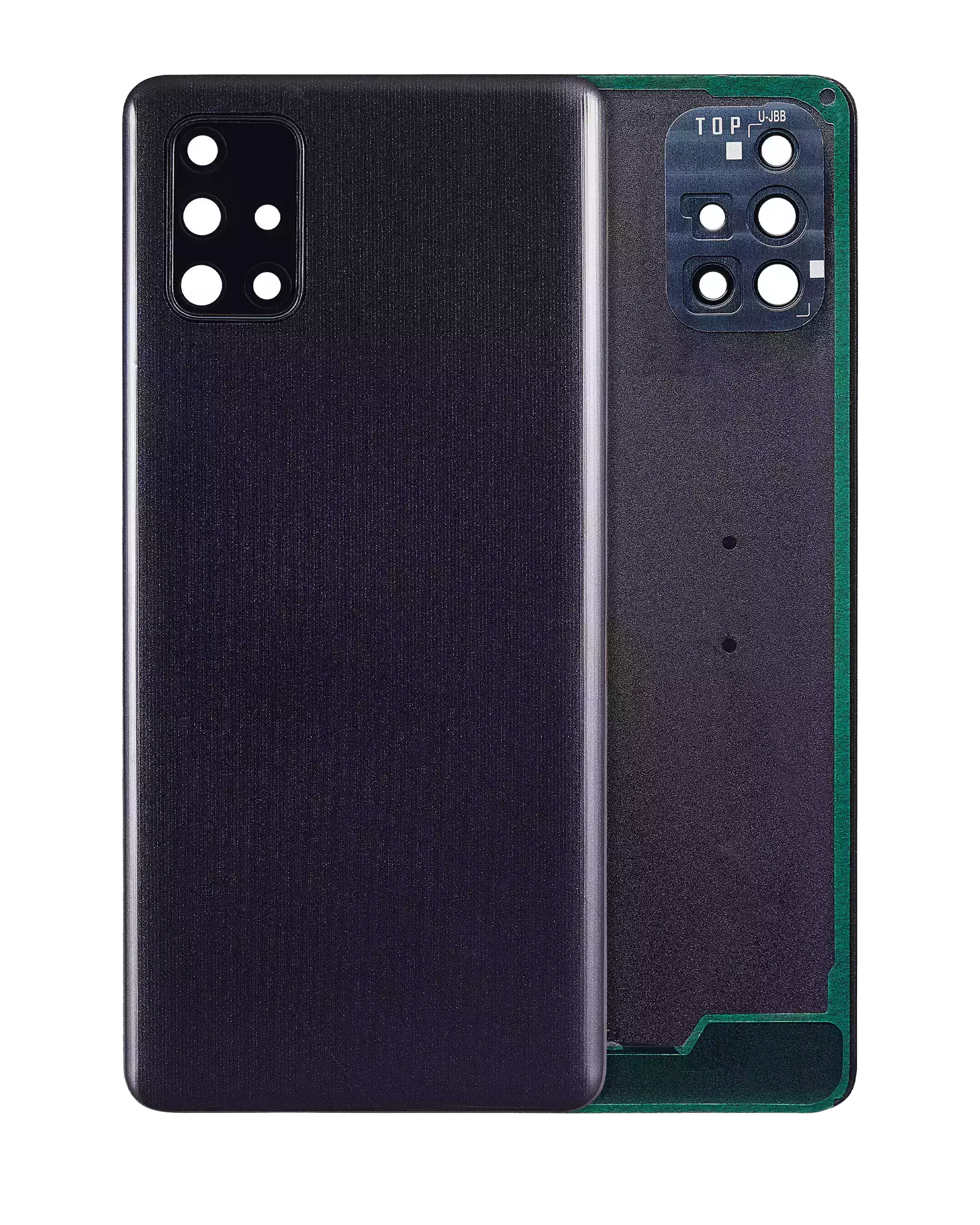 Back Cover with Camera Lens for Samsung Galaxy A71 (A715 / 2020) (Service Pack) (Black)