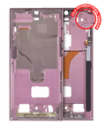 Samsung Galaxy S22 Ultra Midframe/Rahmen Burgundy
