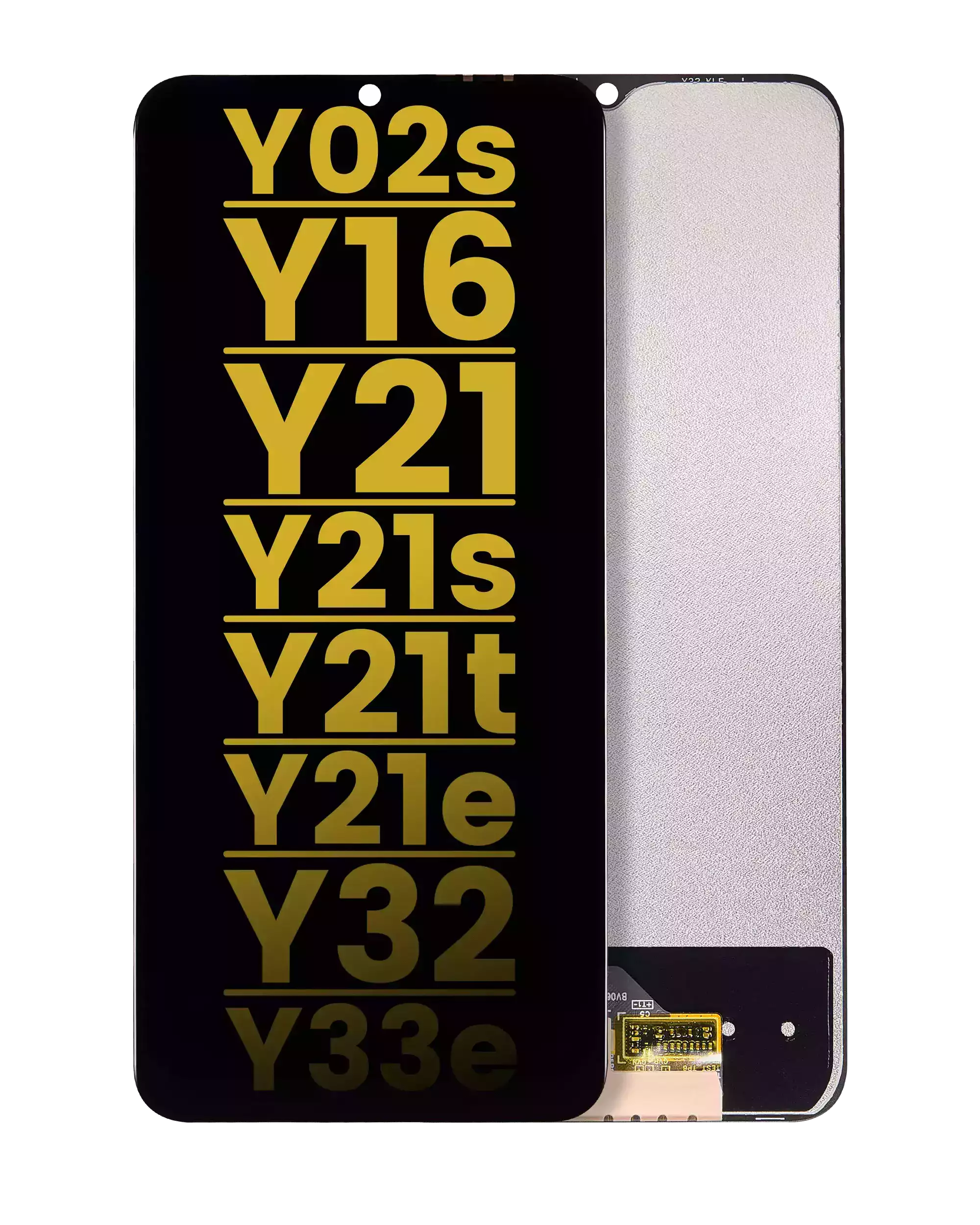 LCD Display without Frame for Vivo Y02s / Y16 / Y21 / Y21s / Y21t / Y21e / Y32 / Y33e (Refurbished) (all colors)