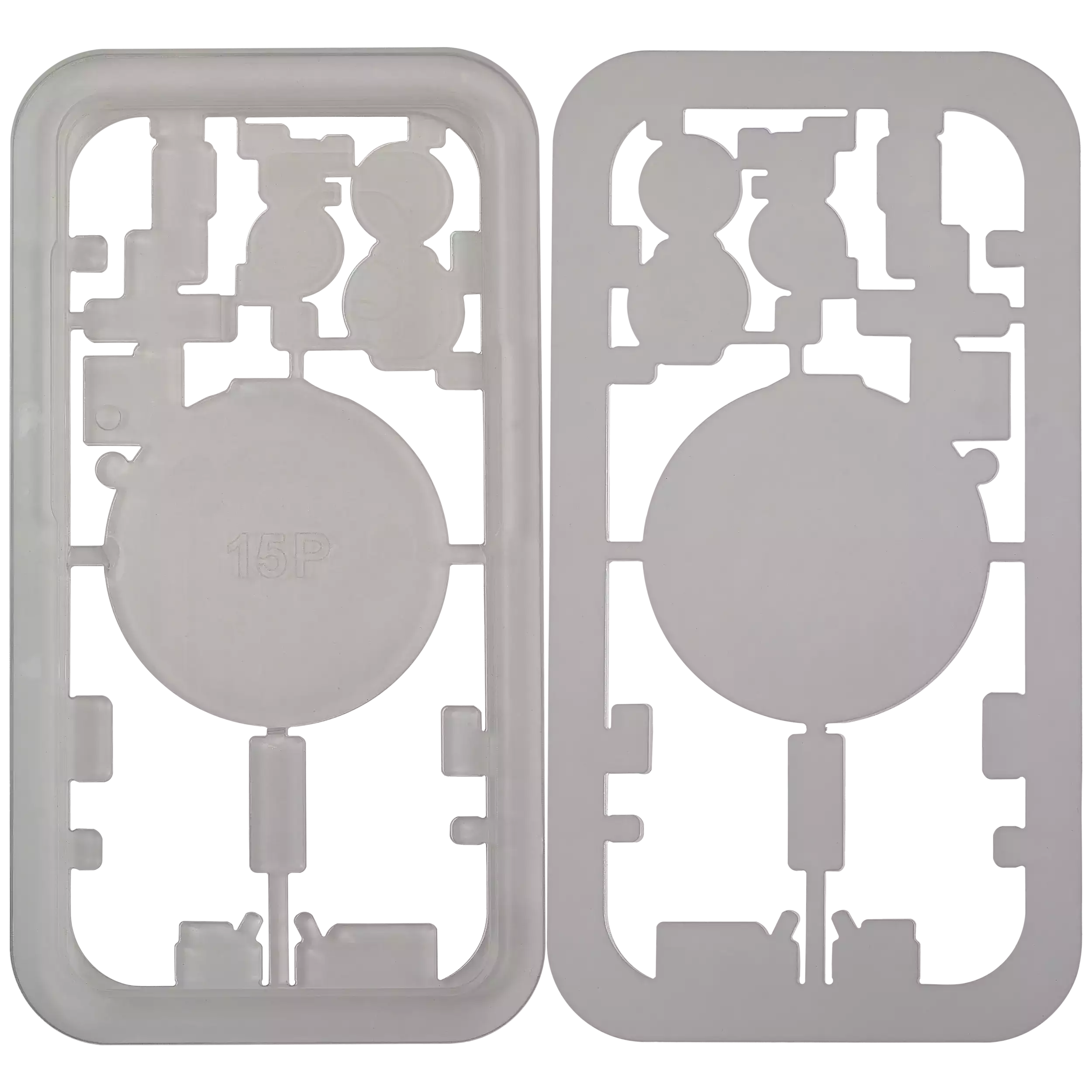 Laserschutzform für iPhone 15 Pro (M-Triangel)