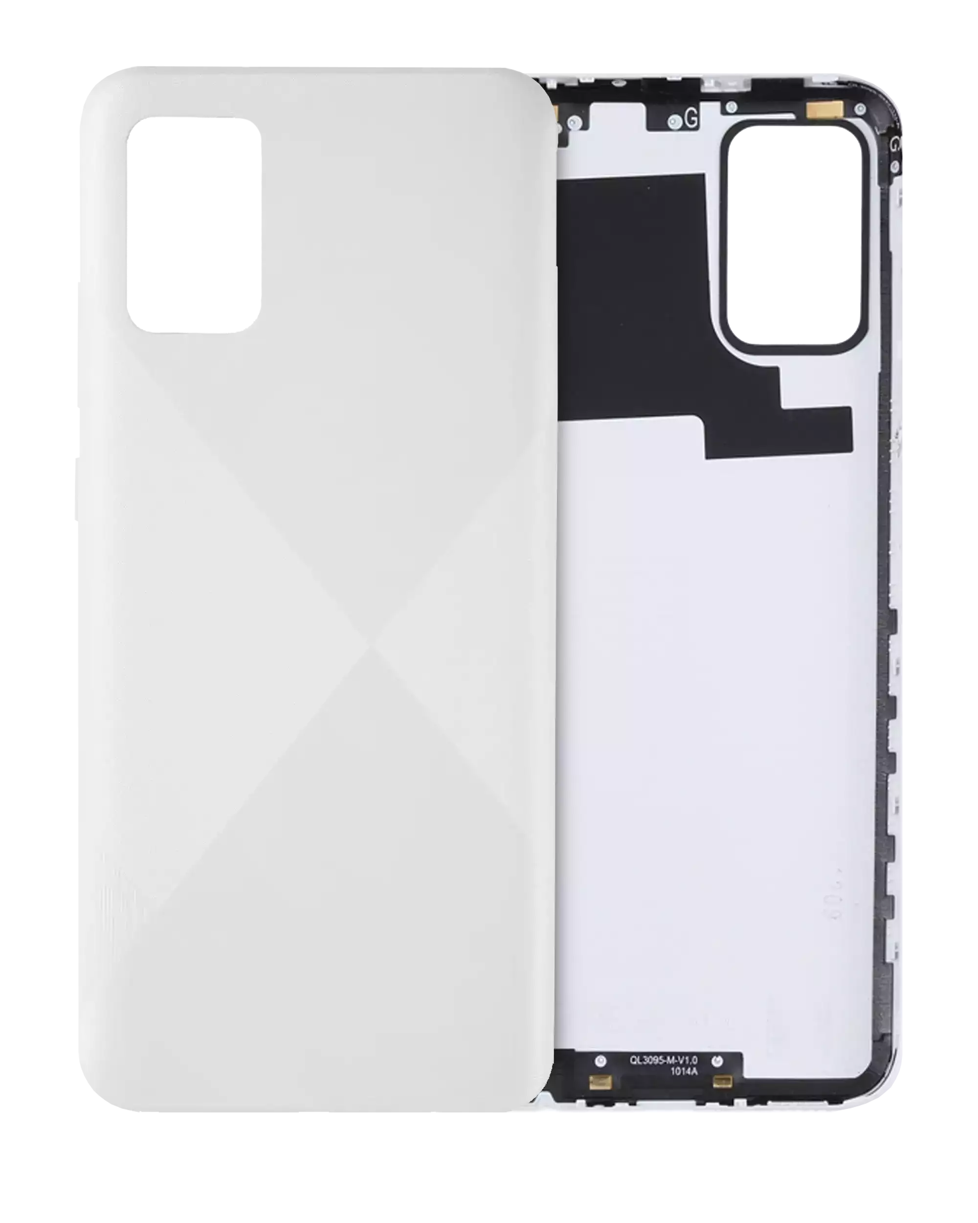Backcover für Samsung Galaxy A02S (A025 / 2020) (Service-Pack) (Weiß)