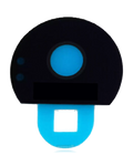 Rear Camera Lens for Motorola Moto Z Droid (XT1650 / 2016) (Black) (Original OEM)