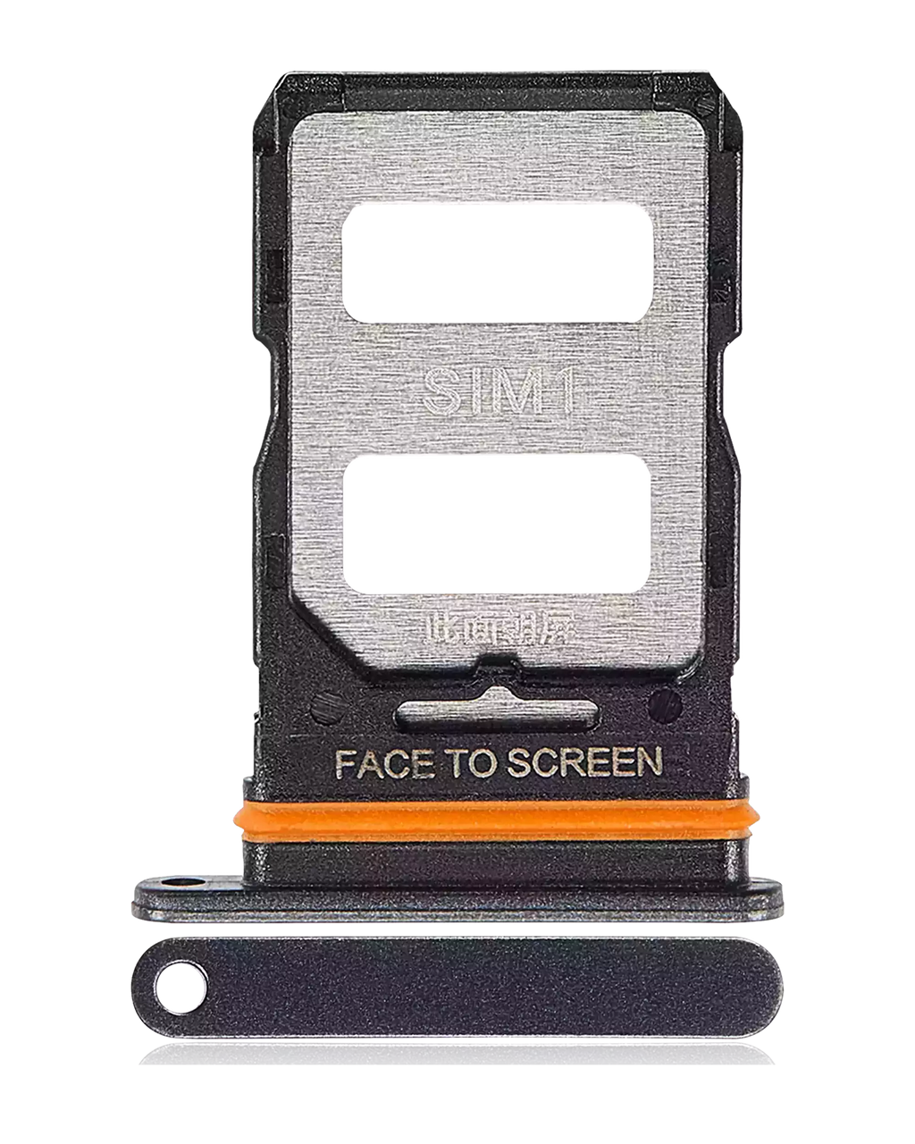 SIM Card Tray for Xiaomi Redmi Note 12T Pro / Poco X4 GT (Black)