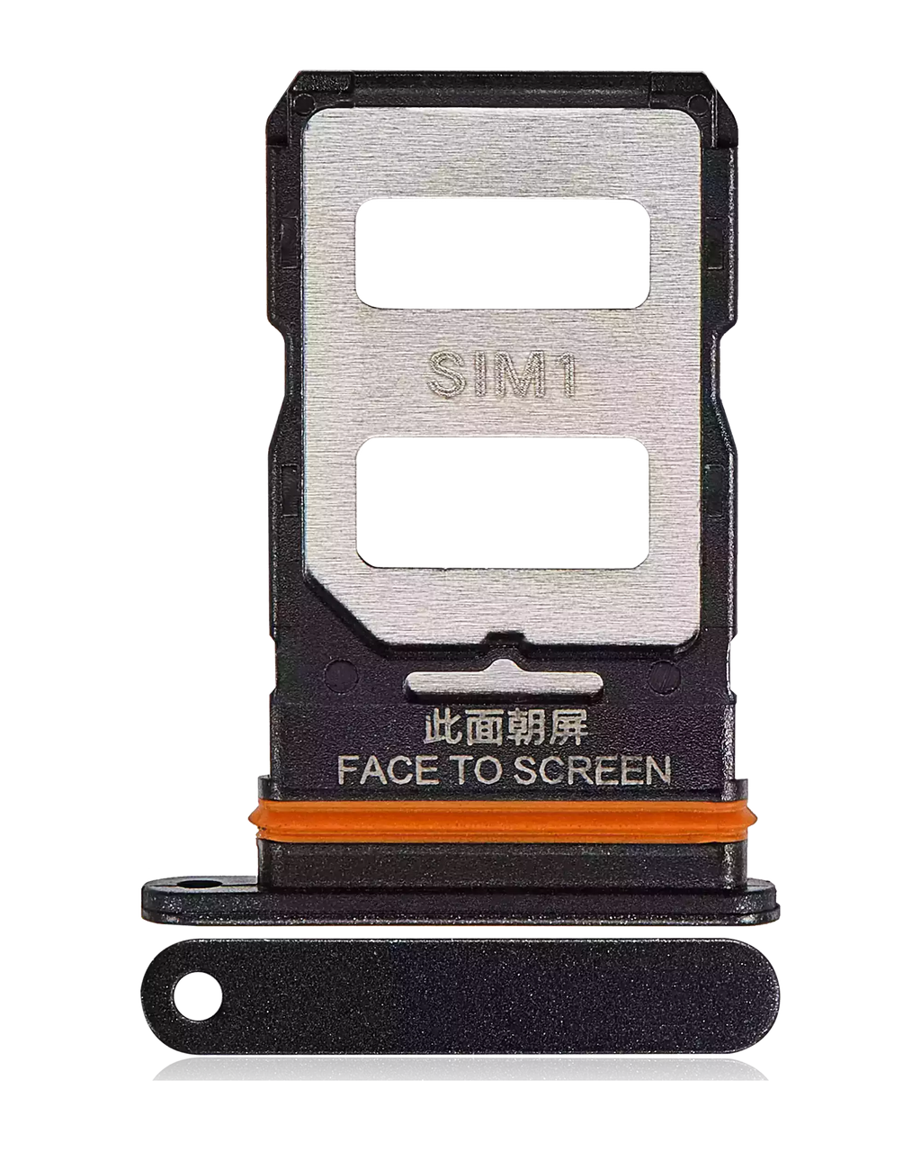SIM-Karten-Tray für Xiaomi Redmi Note 12 Pro Speed / Poco X5 Pro 5G (Schwarz)