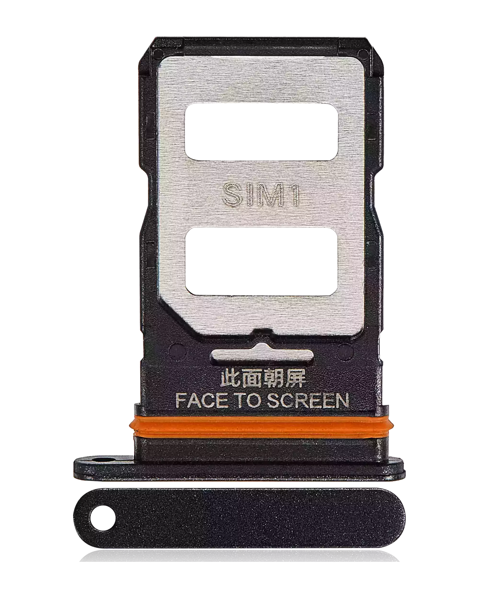 SIM-Karten-Tray für Xiaomi Redmi Note 12 Pro Speed / Poco X5 Pro 5G (Schwarz)