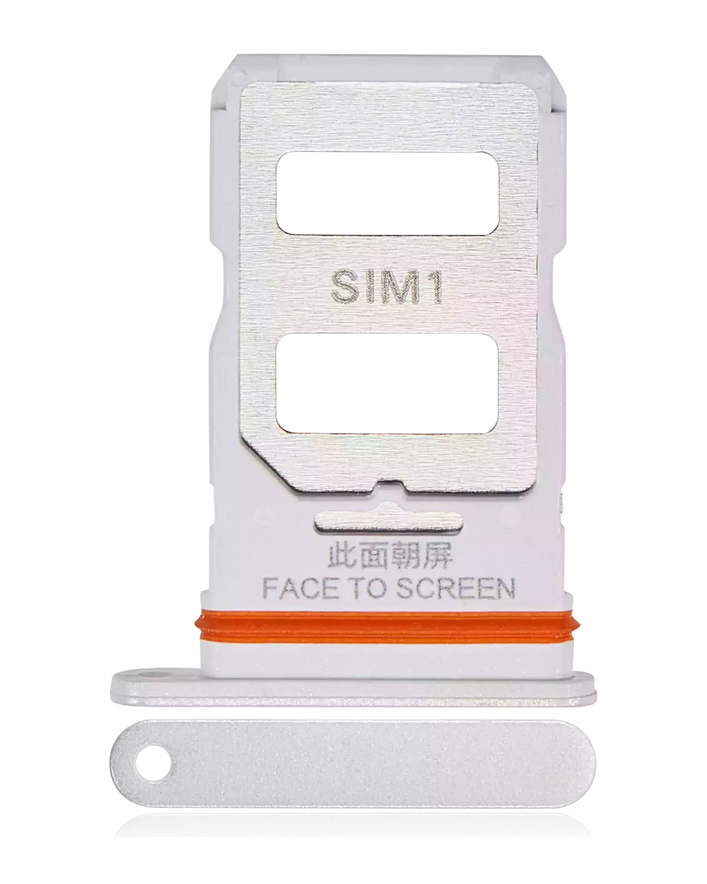 SIM-Kartenfach für Xiaomi Redmi Note 12 Pro 5G (Polar White)