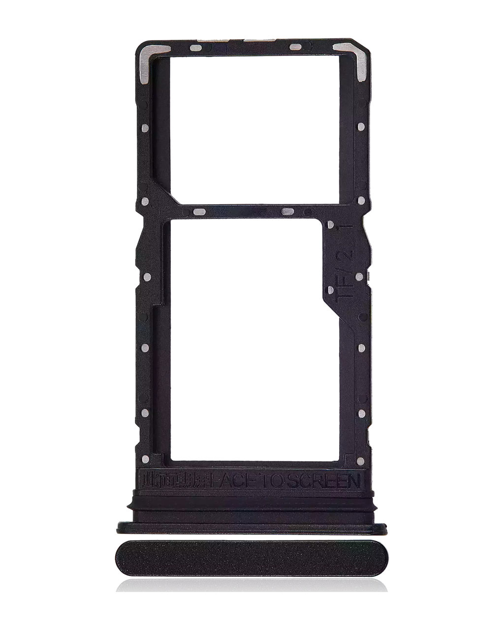SIM-Kartenfach für Xiaomi Redmi Note 12R (Schwarz)
