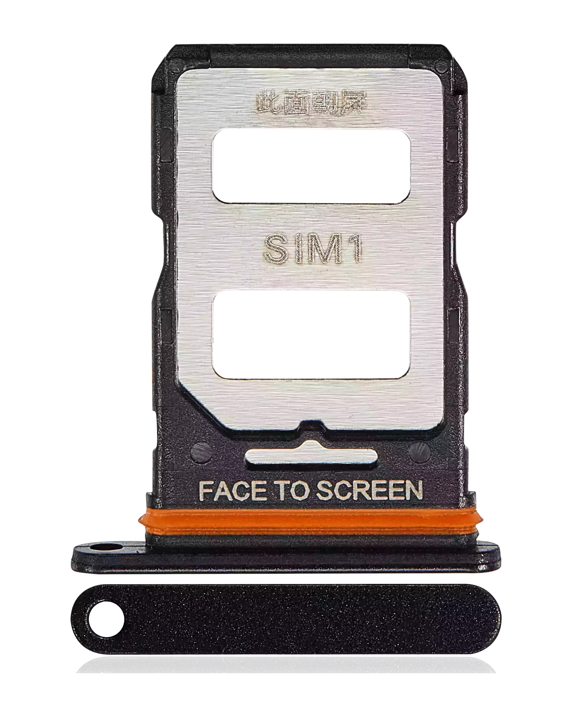 SIM-Kartenfach für Xiaomi Redmi Note 12 Turbo / Poco F5 (Schwarz)