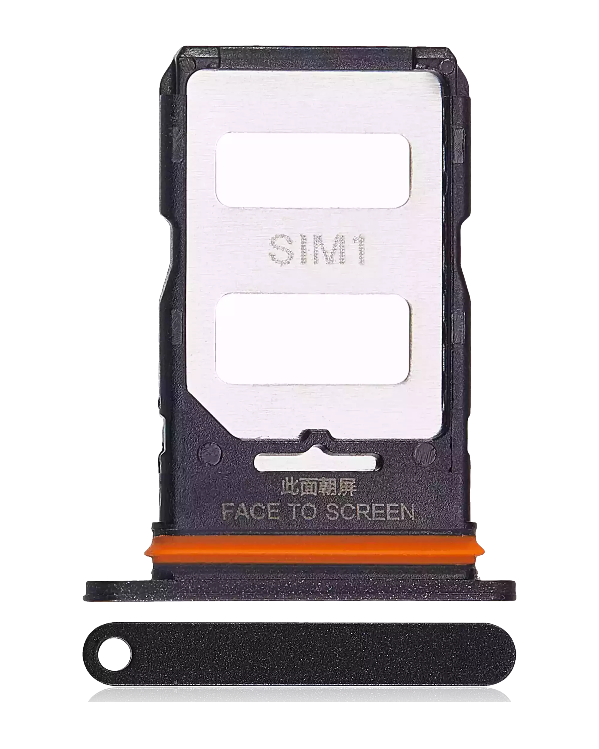 SIM-Kartenfach für Xiaomi Redmi Note 13 Pro Plus 5G (Schwarz)