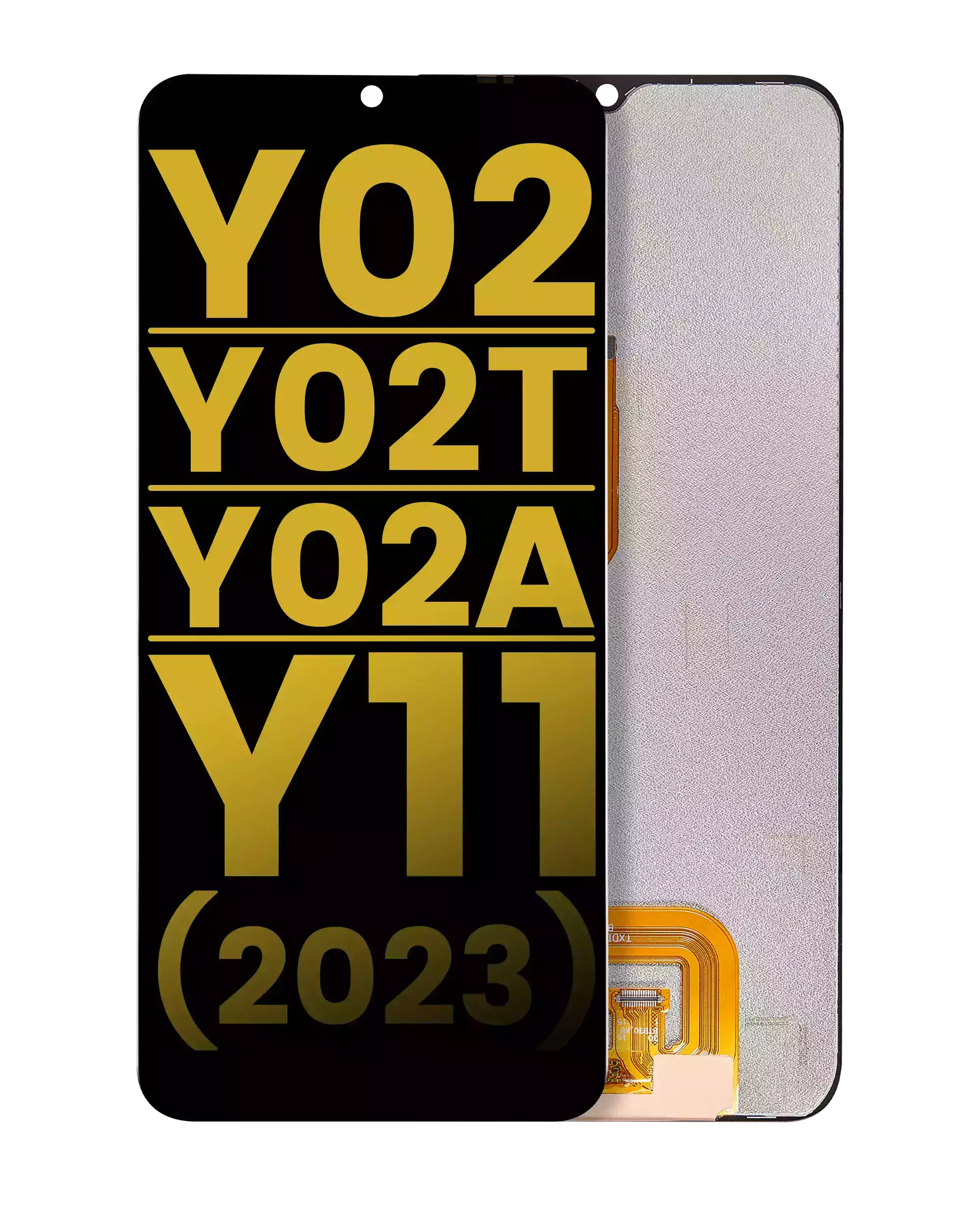 Frameless LCD Display for Vivo Y02 / Y02t / Y02A / Y11 (2023) (Refurbished) (All Colors)