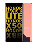 Frameless OLED Display for Honor Magic6 Lite / X50 / X50 Pro / X50 GT / X9b (Refurbished, All Colors)