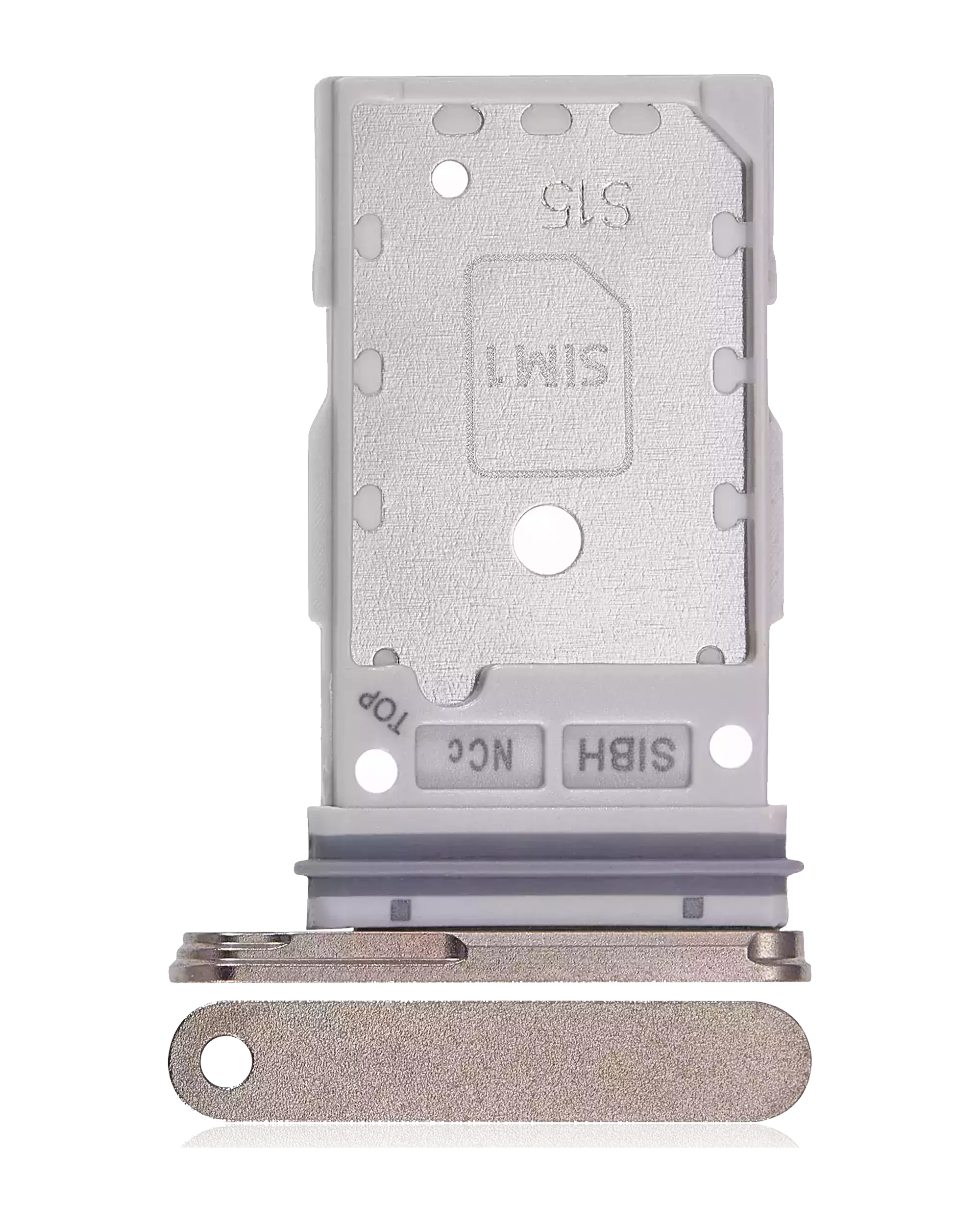 Dual SIM Card Tray for Samsung Galaxy S24 Ultra 5G (Titanium Yellow)