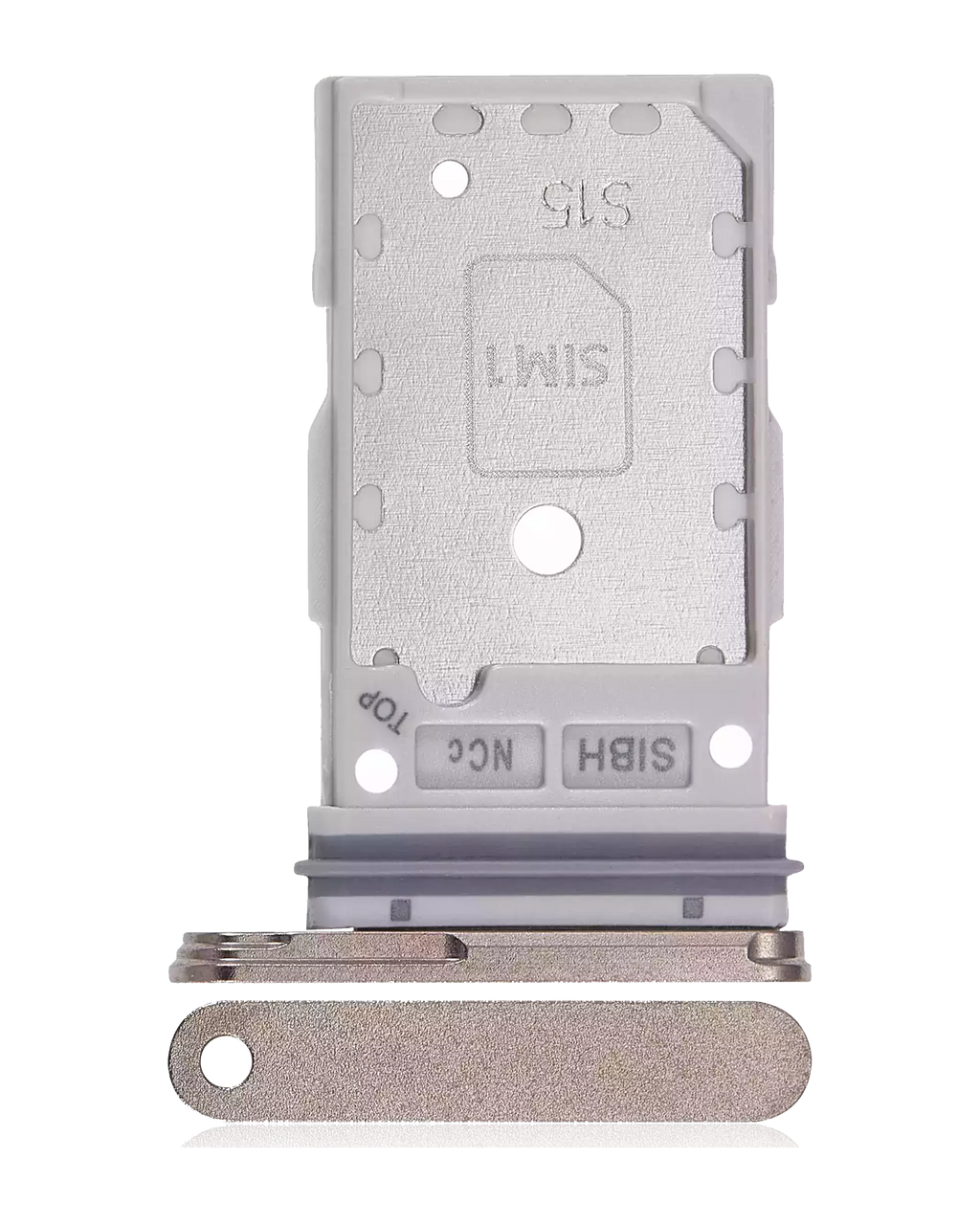 Dual SIM-Kartenfach für Samsung Galaxy S24 Ultra 5G (Titanium Gelb)