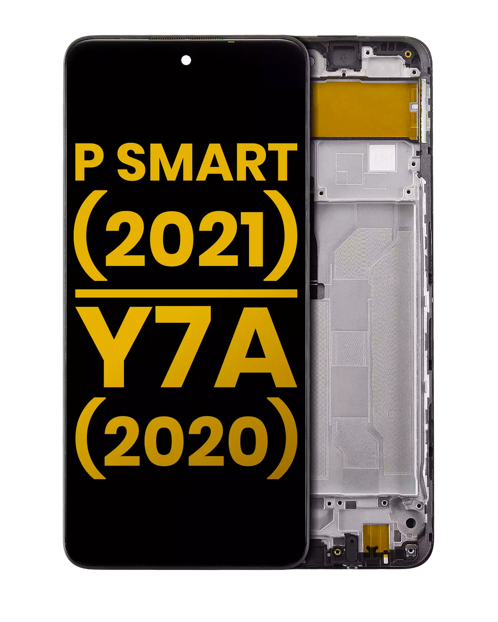 LCD Display with Frame for Huawei P Smart (2021) / Y7A (2020) (refurbished) (All Colors)