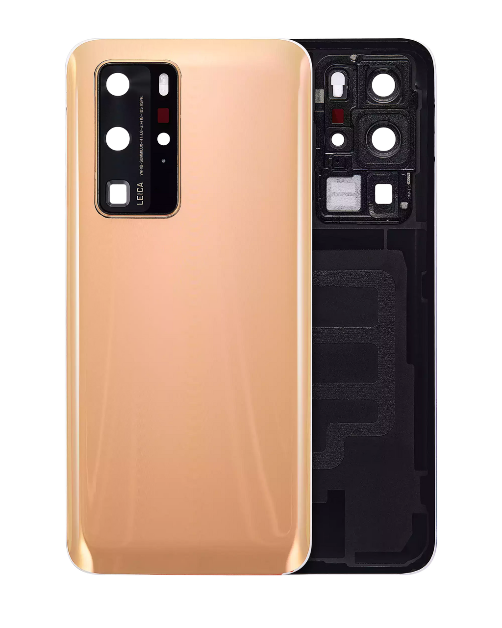 Back cover with camera lens for Huawei P40 Pro (Blush Gold)