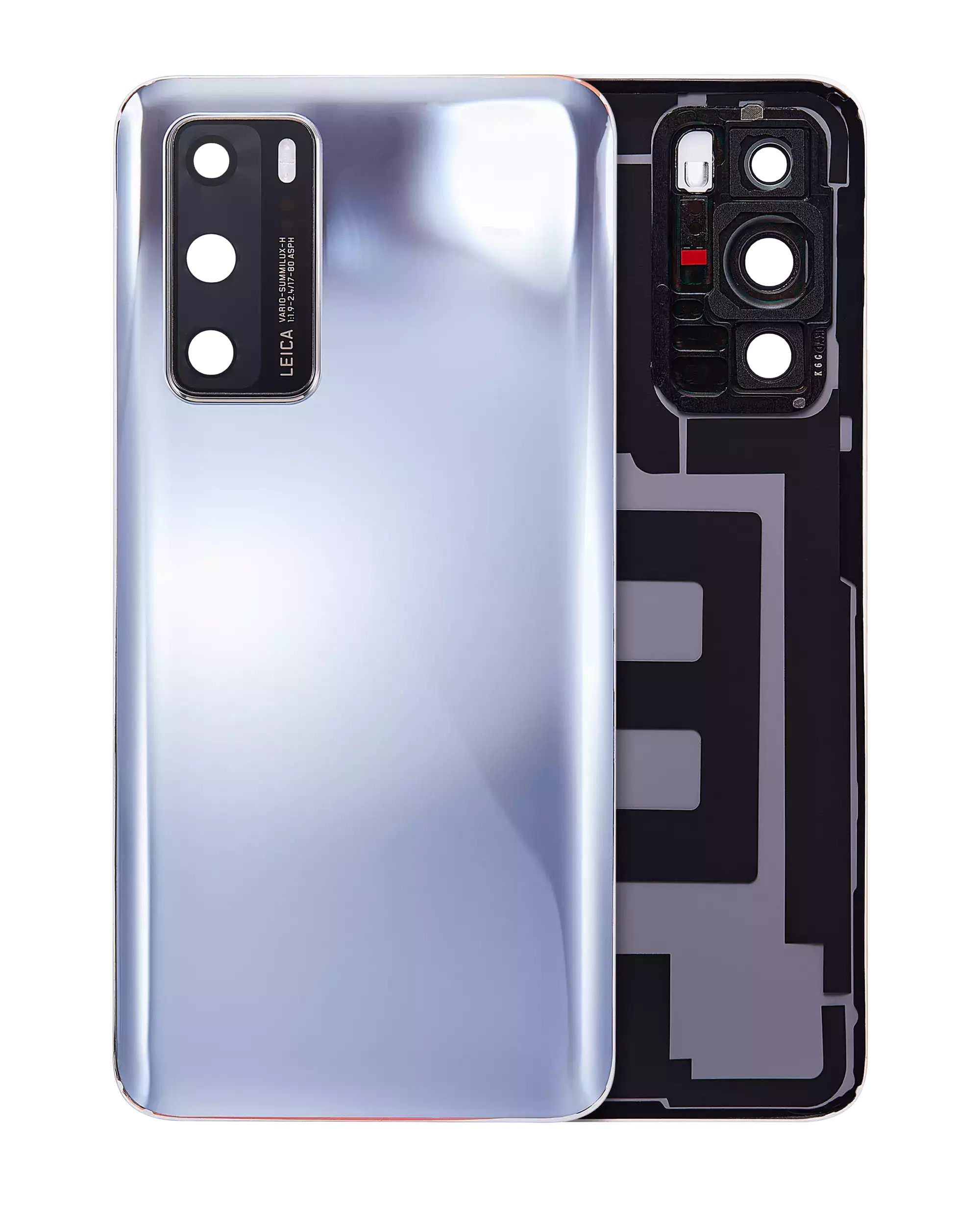 Back Cover with Camera Lens for Huawei P40 (Silver Frost)