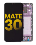 LCD-Display mit Rahmen für Huawei Mate 30 (Refurbished) (Lila)