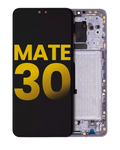 LCD-Display mit Rahmen für Huawei Mate 30 (Refurbished) (Silber)