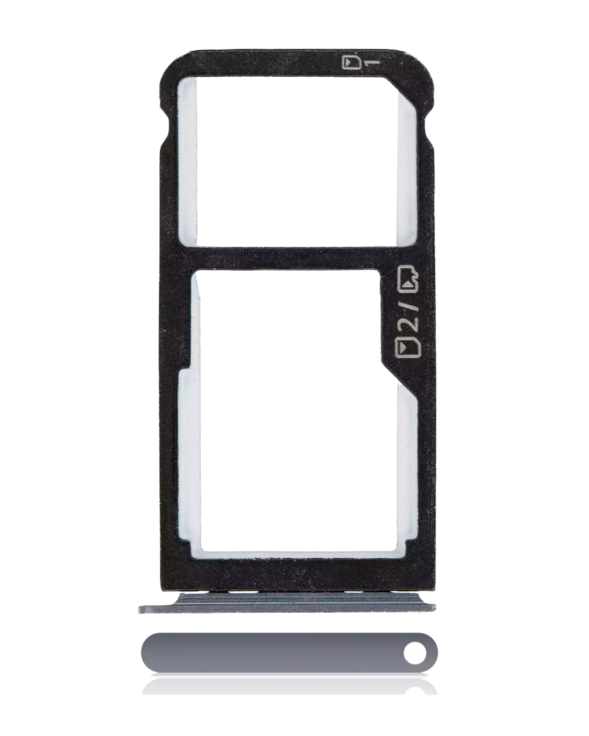 SIM Card Tray for Huawei Honor V8 (Grey)