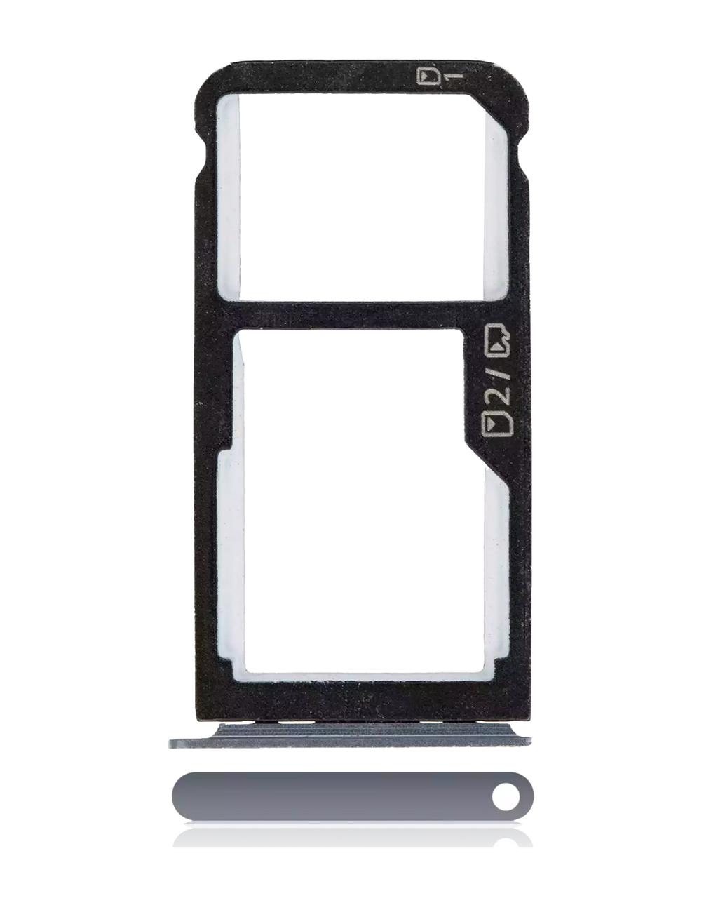 SIM Card Tray for Huawei Honor V8 (Grey)