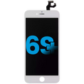 LCD Display with Steel Plate for iPhone 6S Plus (Aftermarket: AQ7) (White)