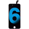 LCD-Display für iPhone 6 (Aftermarket) (Schwarz)